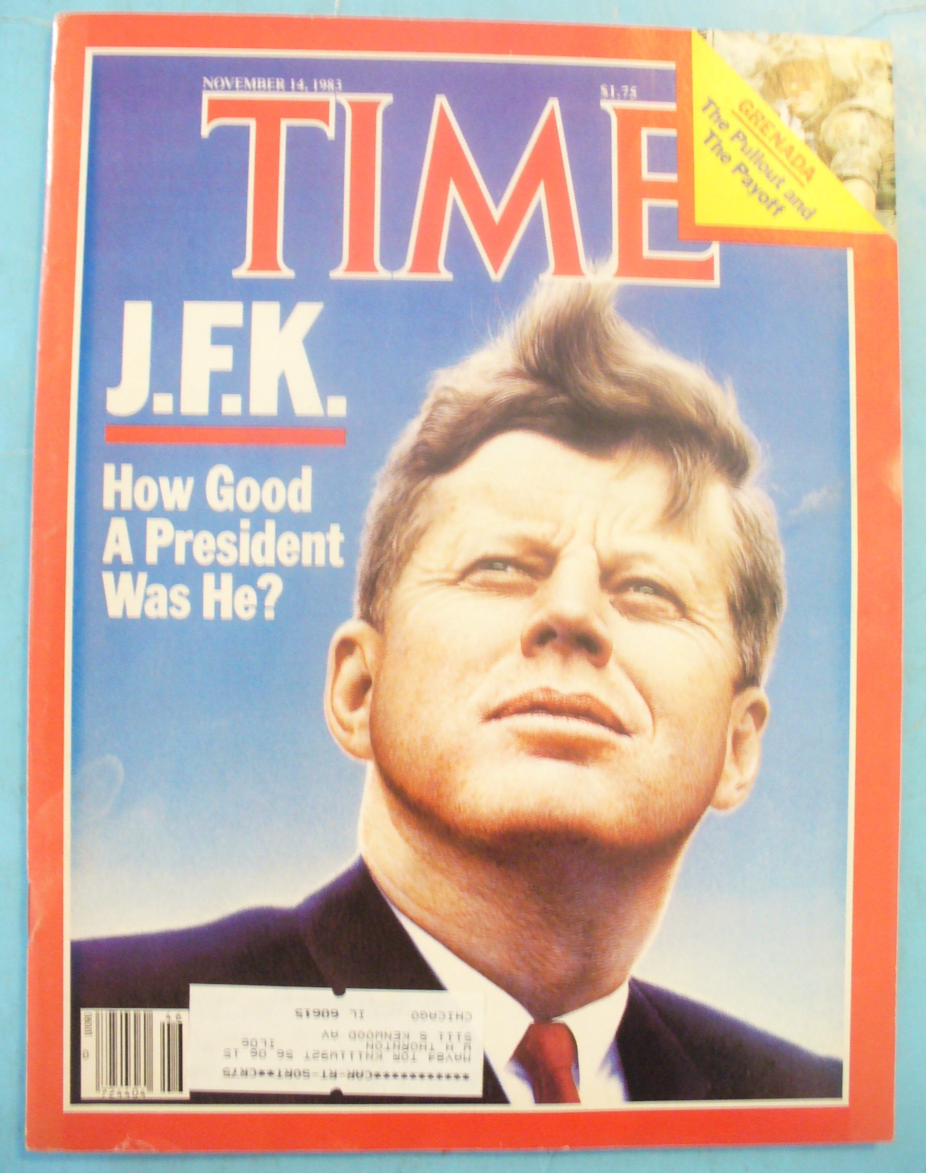 Time Magazine - November 14, 1983 John F. Kennedy