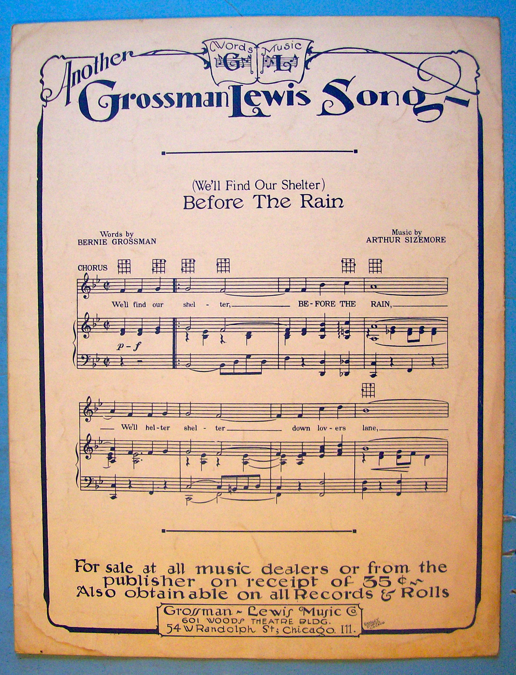 Mississippi Here I Am Sheet Music 1928 Grossman