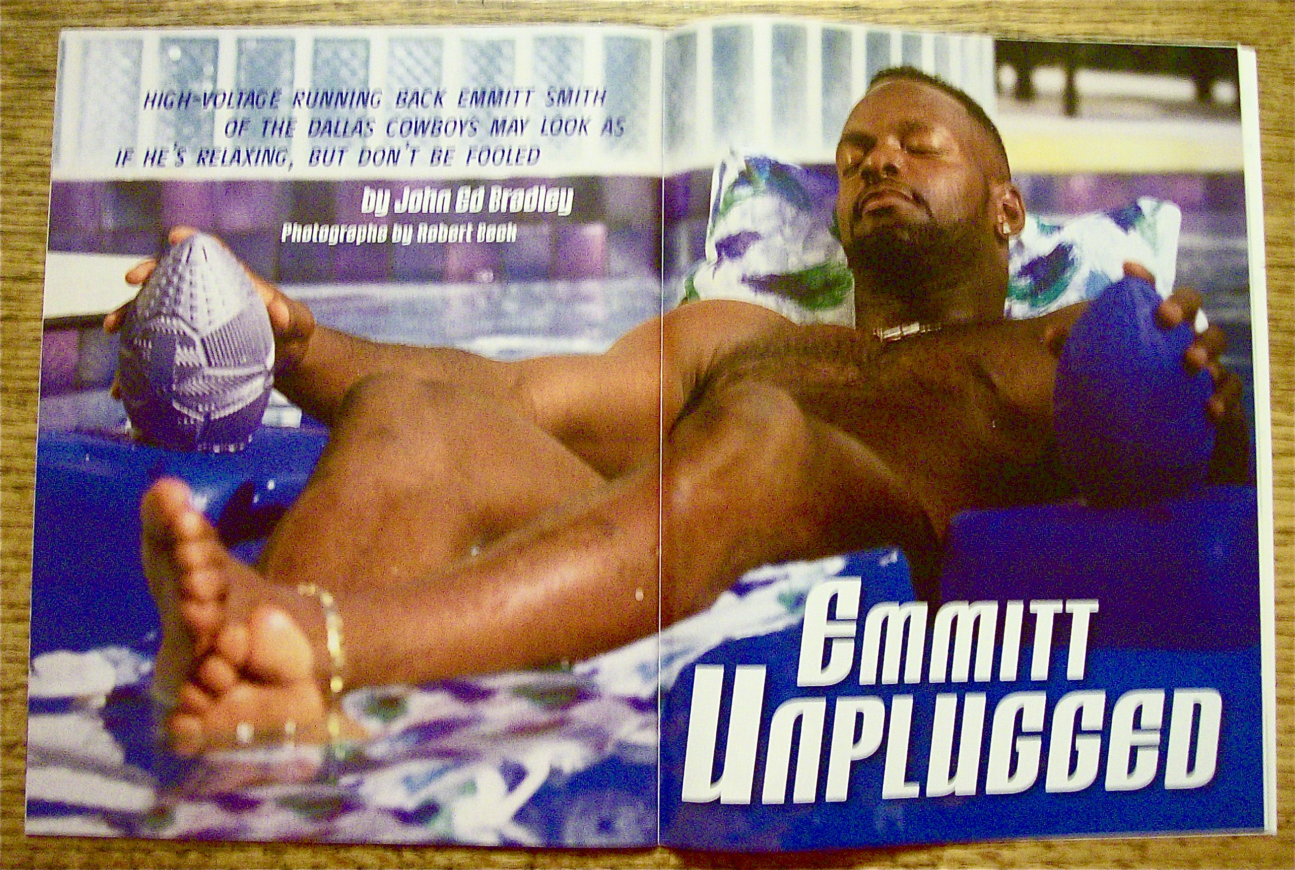 Sports Illustrated Magazine July 1, 1996 Emmitt Smith