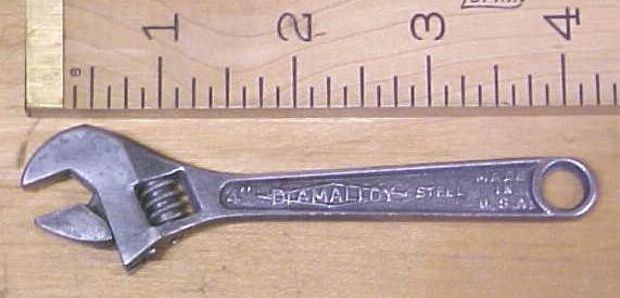 Diamond Calk Adjustable Wrench Replacement Jaw 4 in.