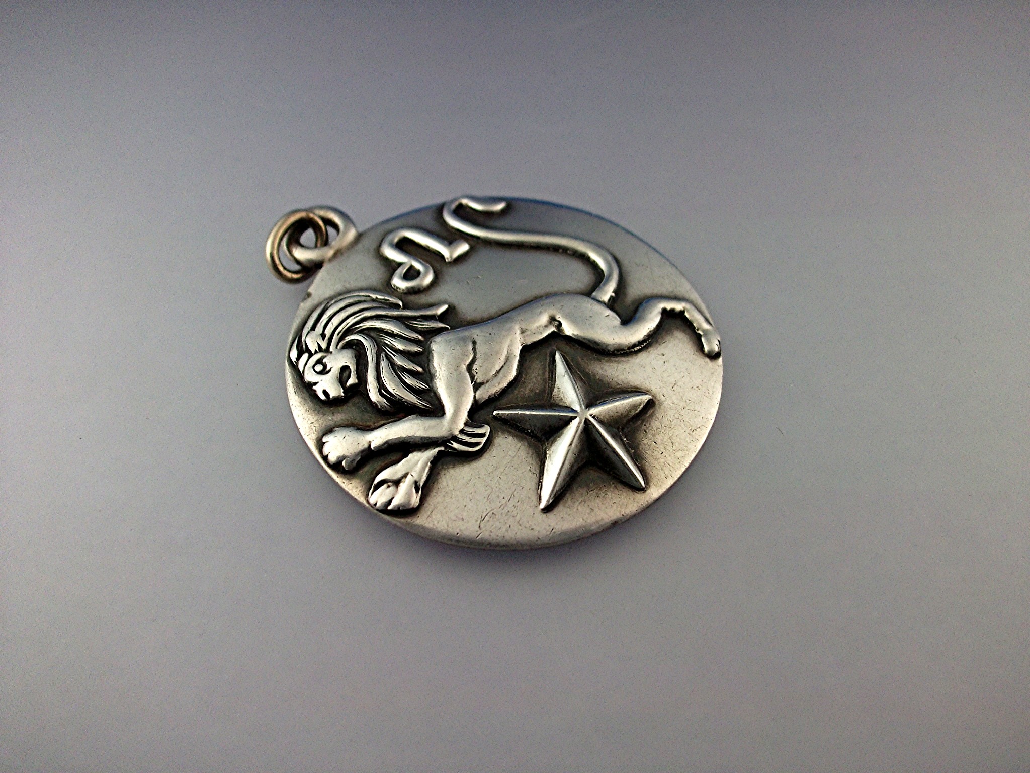 Taxco Mexico  Margo Zodiac Sterling Silver Charm Leo