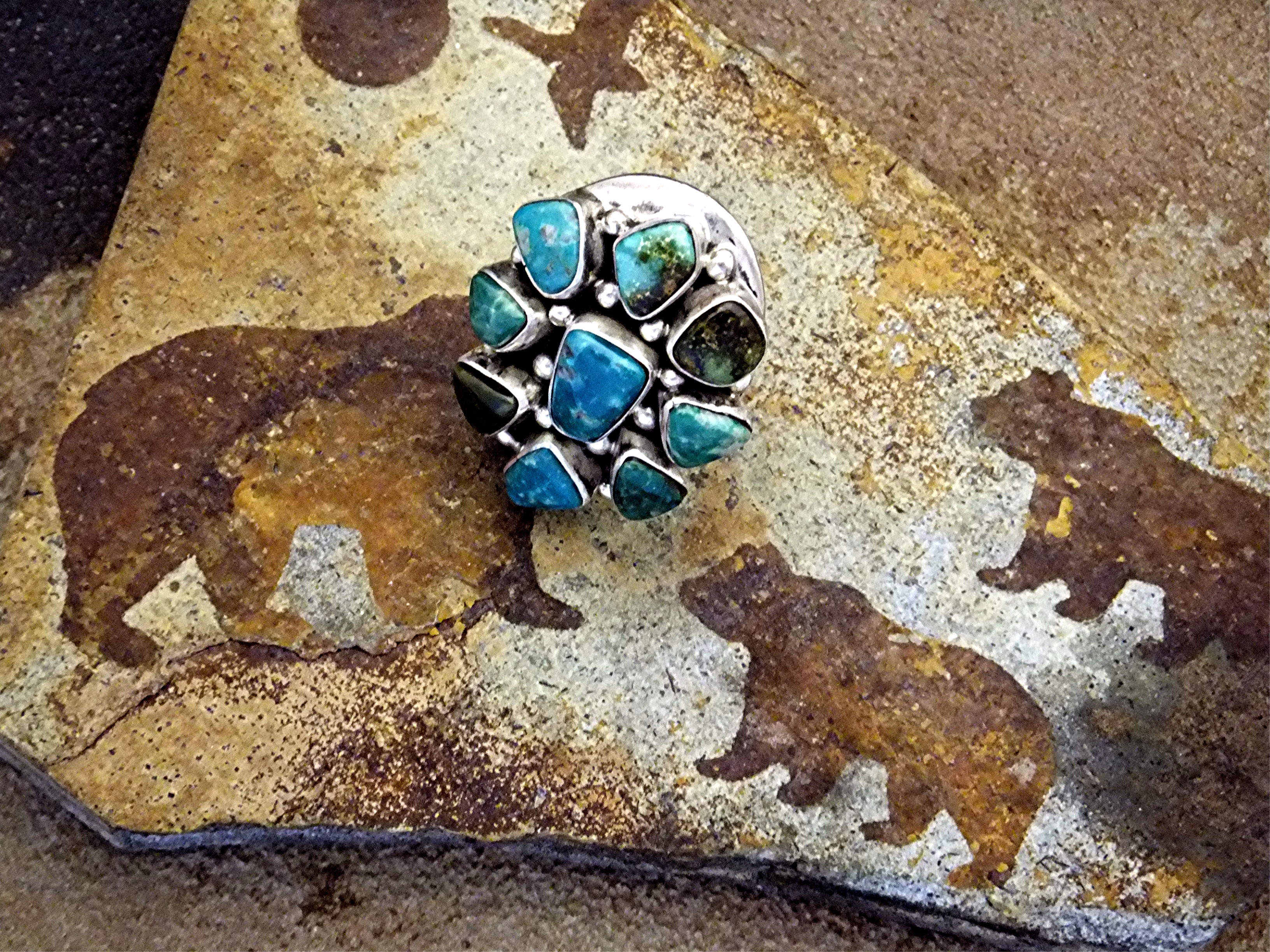 Paul Livington Sterling Silver Orville Jack Turquoise R
