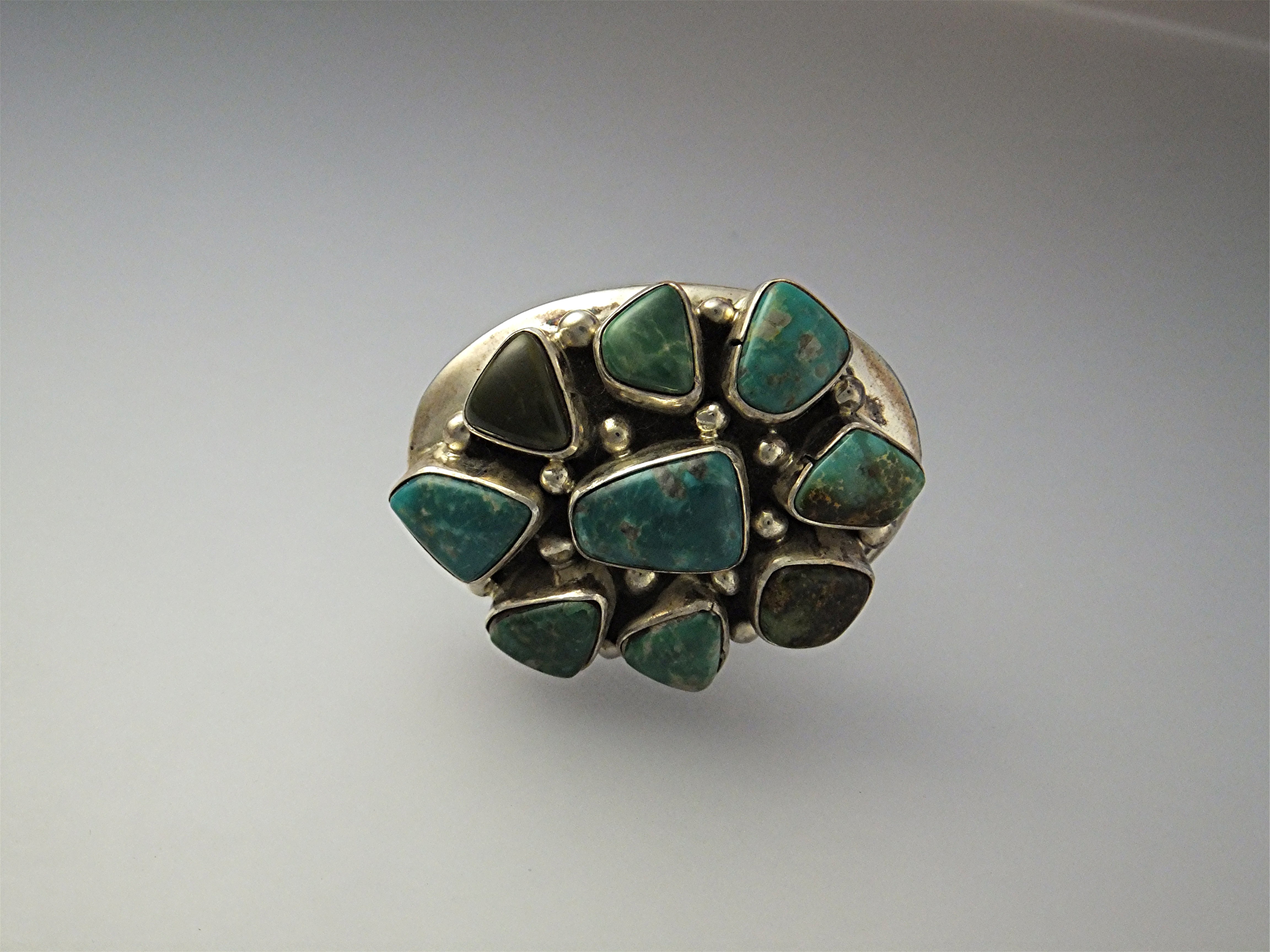 Paul Livington Sterling Silver Orville Jack Turquoise R