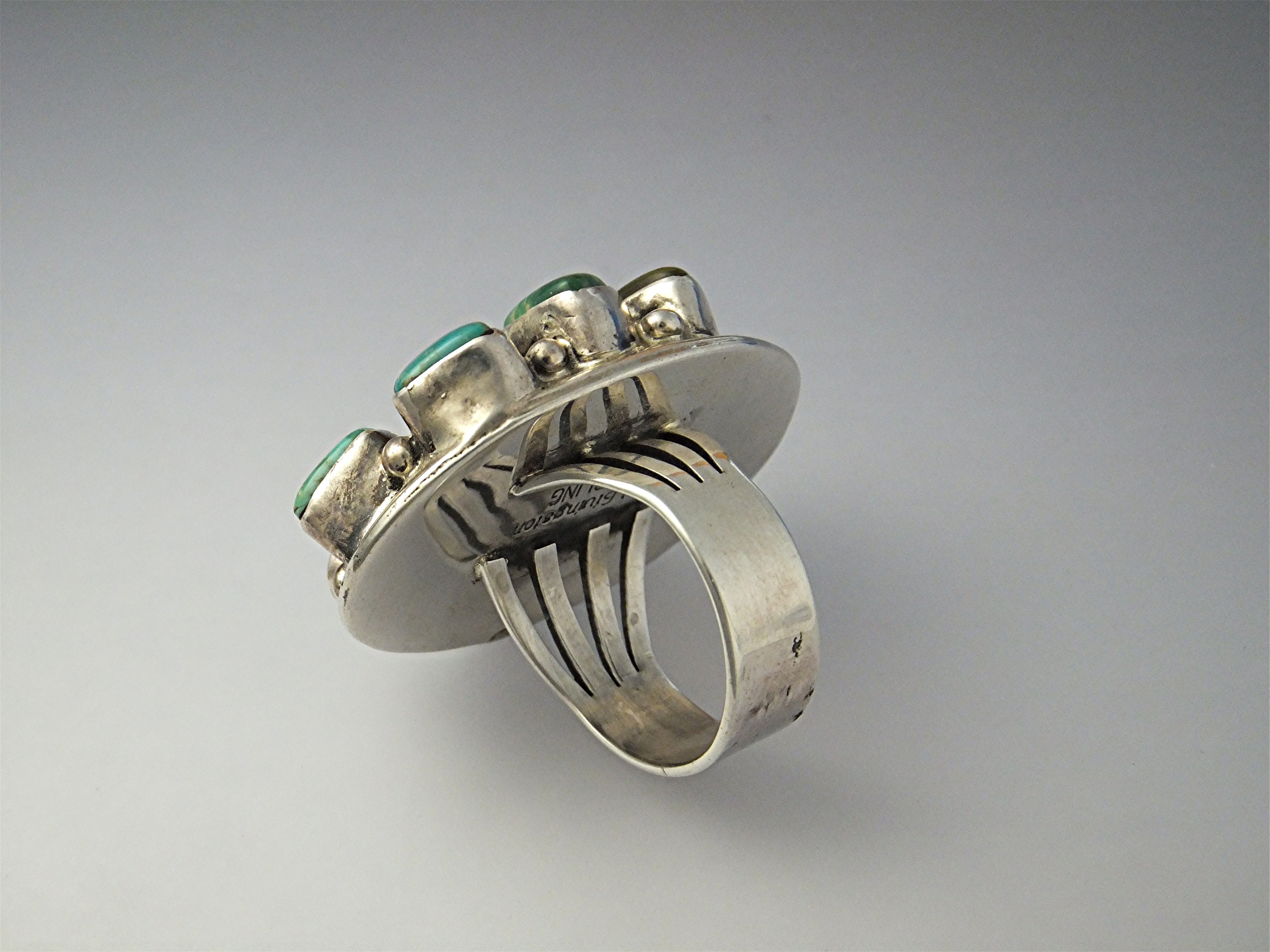 Paul Livington Sterling Silver Orville Jack Turquoise R