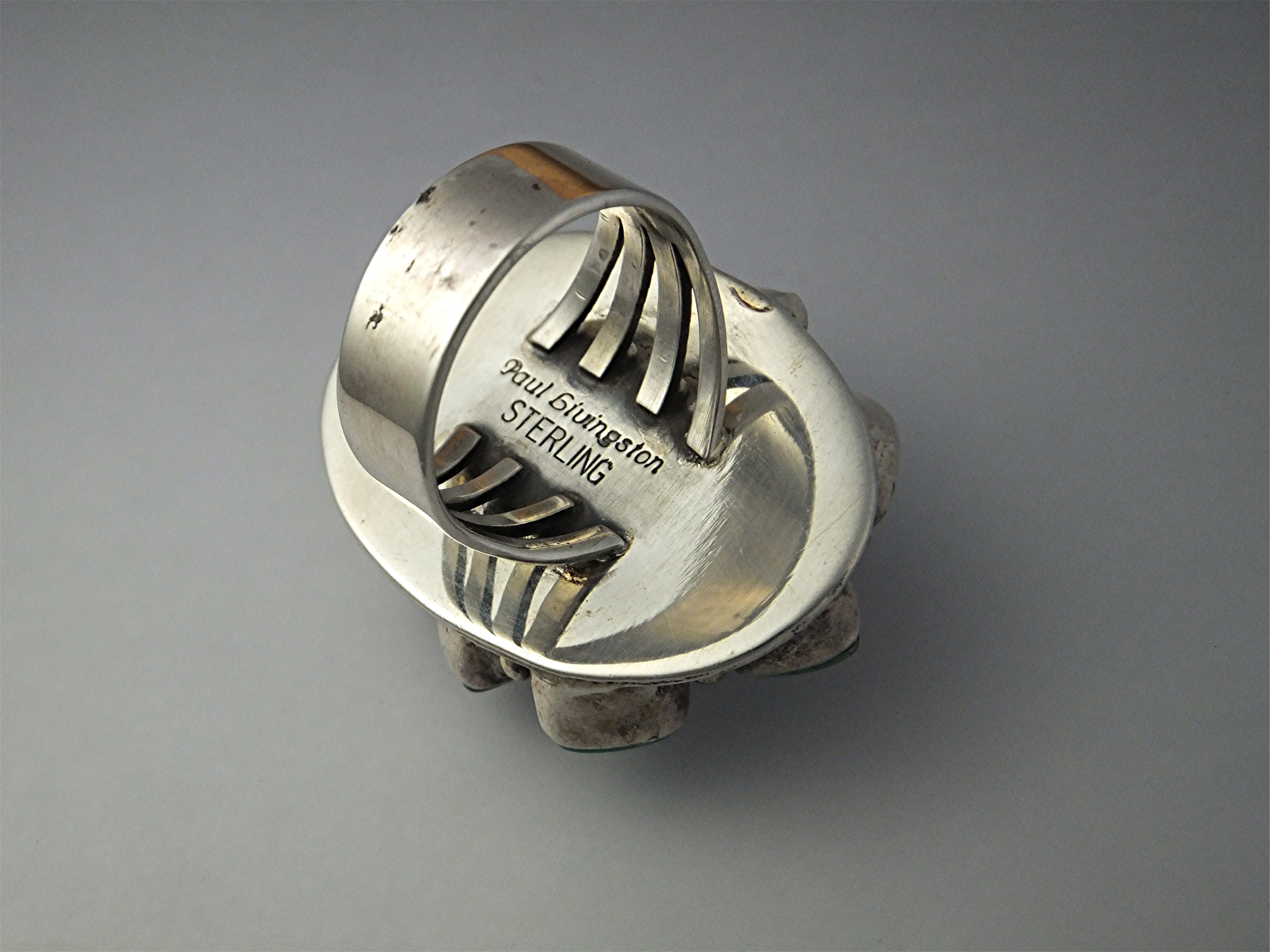 Paul Livington Sterling Silver Orville Jack Turquoise R