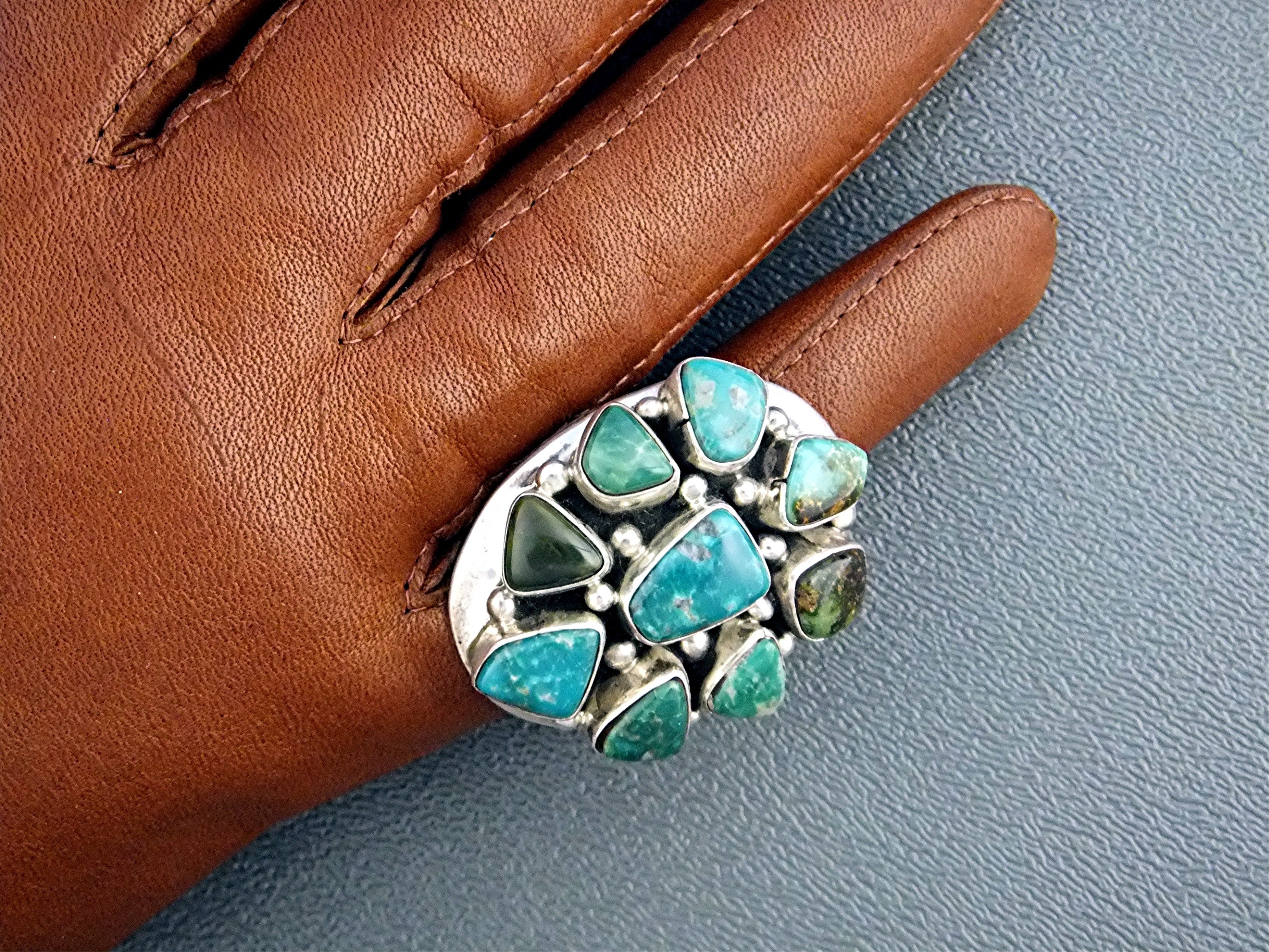 Paul Livington Sterling Silver Orville Jack Turquoise R