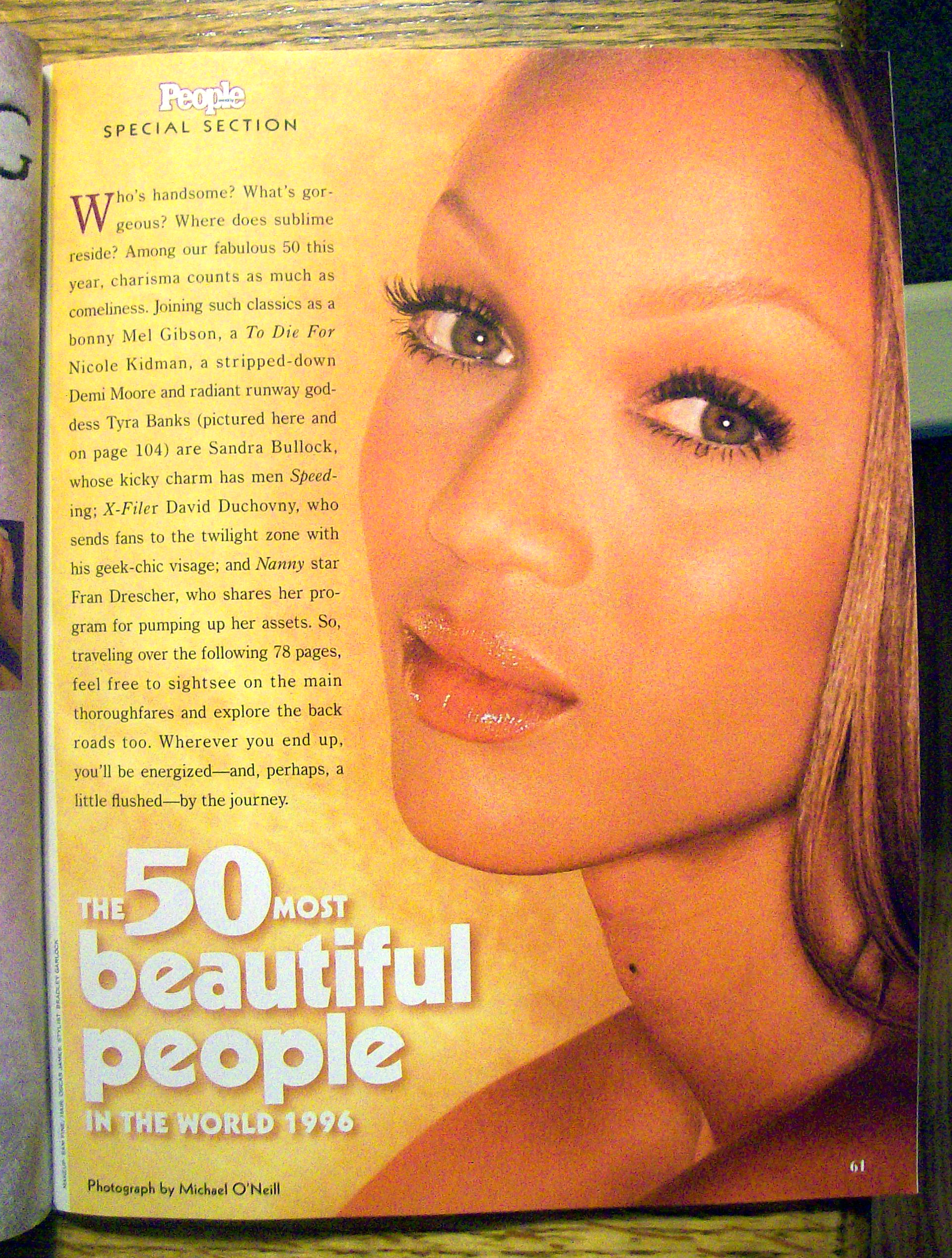 People Magazine-May 6, 1996-50 Most Beautiful People