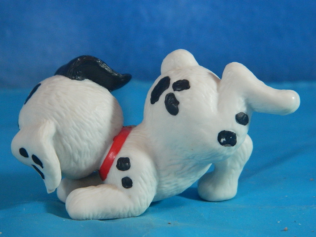 Porcelain Dalmatian Puppy Named Domino