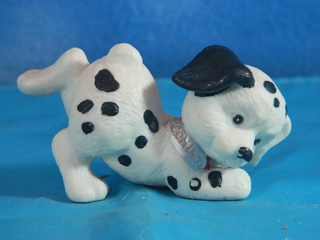 Porcelain Dalmatian Puppy Named Domino
