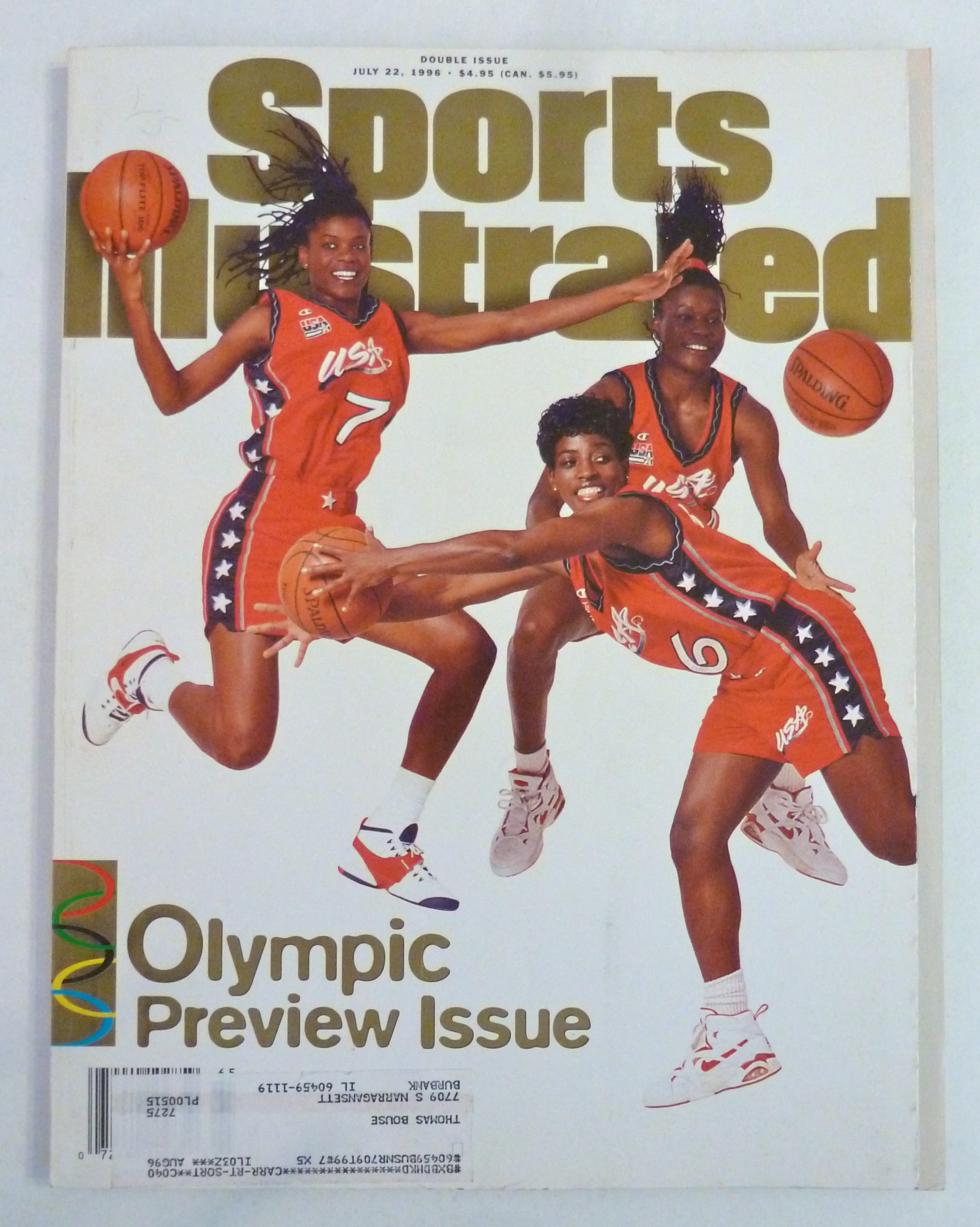 Sports Illustrated Magazine July 22, 1996 Olympic
