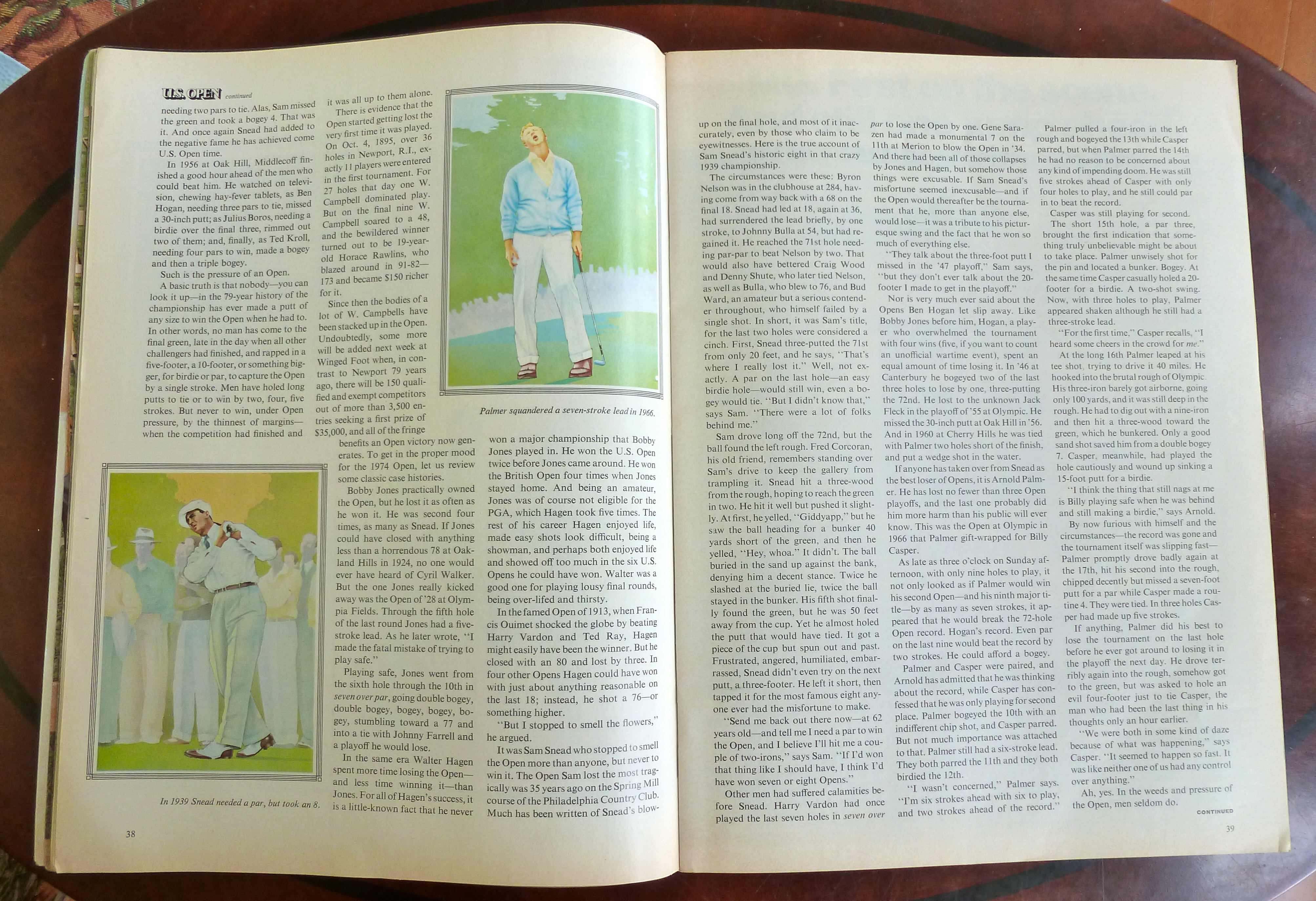 Sports Illustrated Magazine-June 10, 1974-Johnny Miller