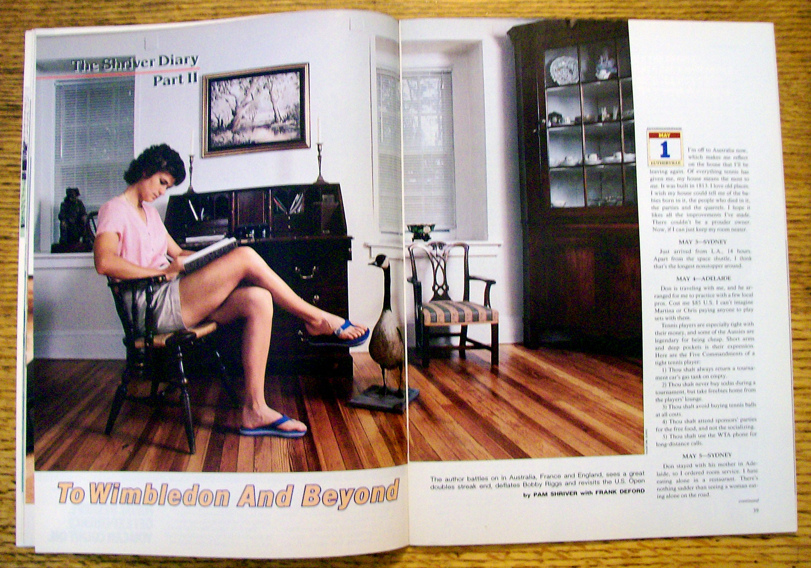 Sports Illustrated Magazine-September 9, 1985-B Elliott