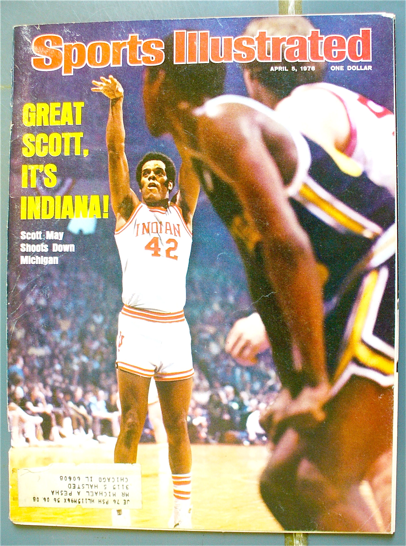 Sports Illustrated April 5, 1976 Scott May