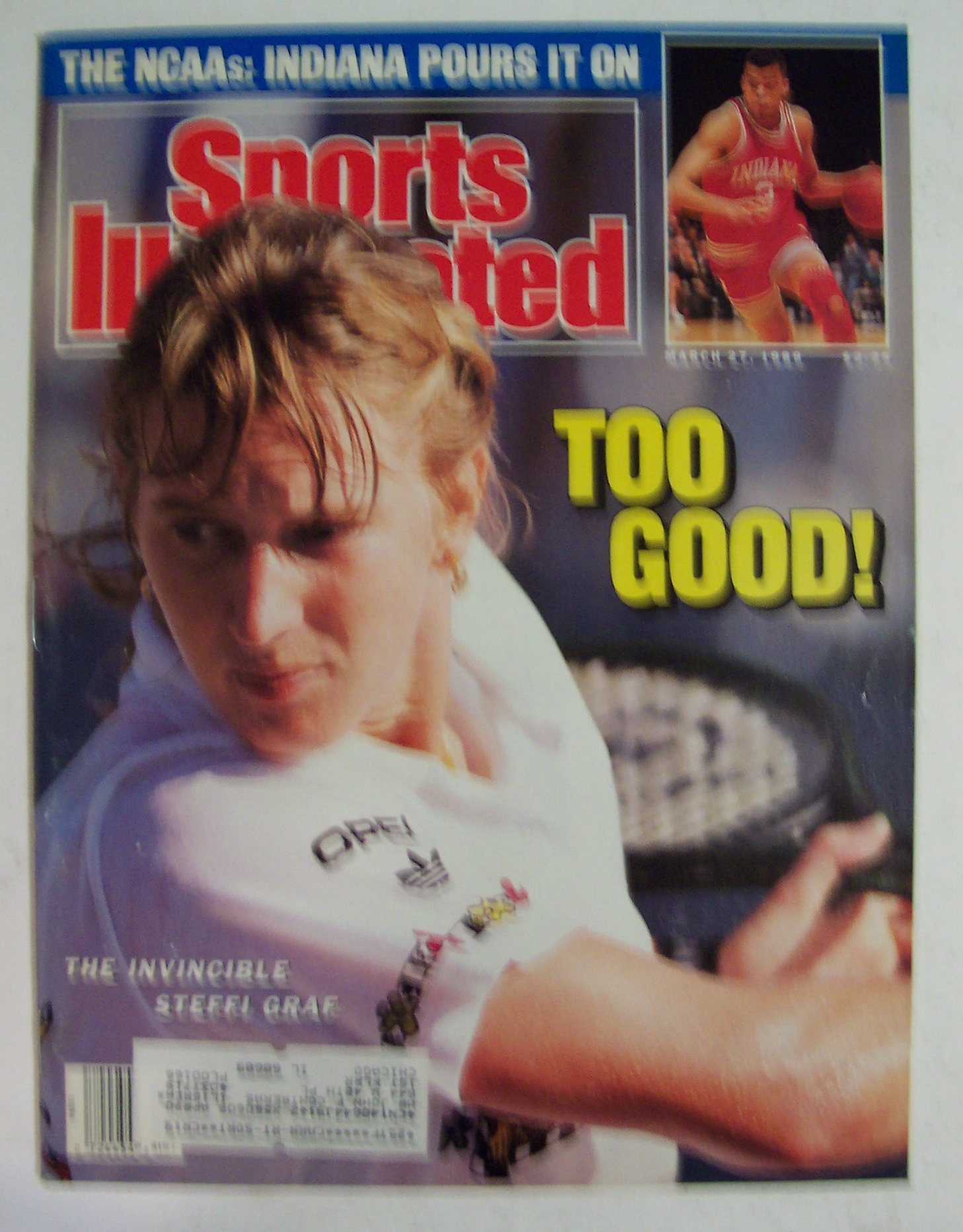 Sports Illustrated Magazine-March 27, 1989-Steffi Graf