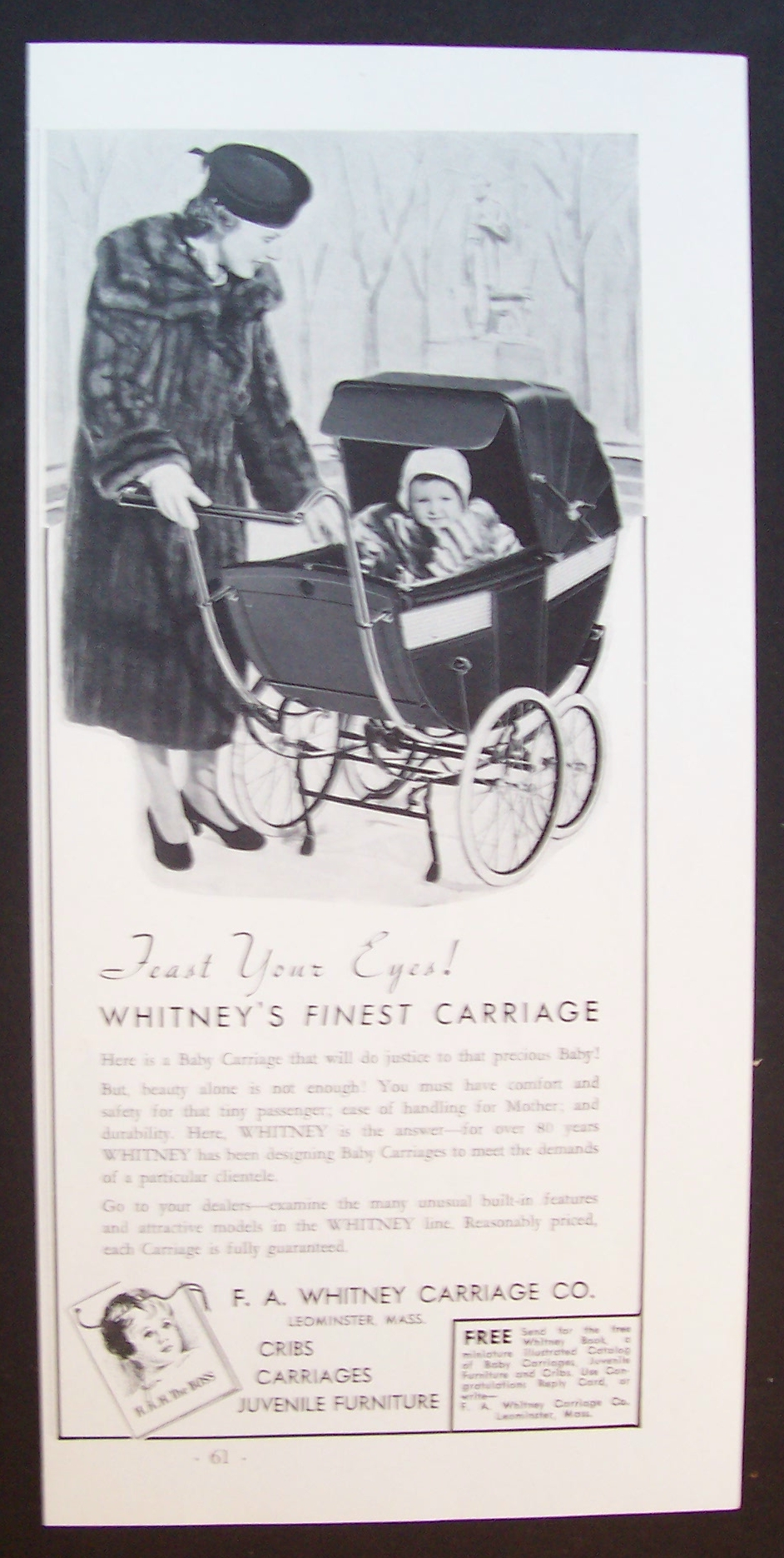 1939  F.   A.   Whitney  Carriage  Co.