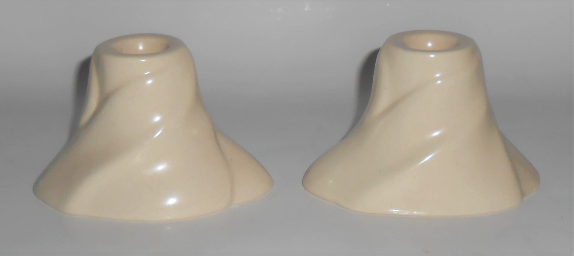 Franciscan Catalina Pottery Floral Oatmeal Candlestick