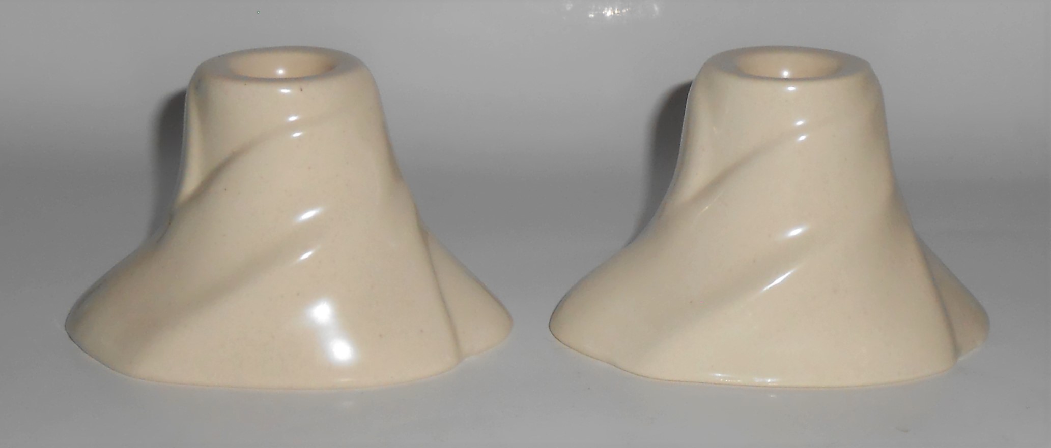 Franciscan Catalina Pottery Floral Oatmeal Candlestick