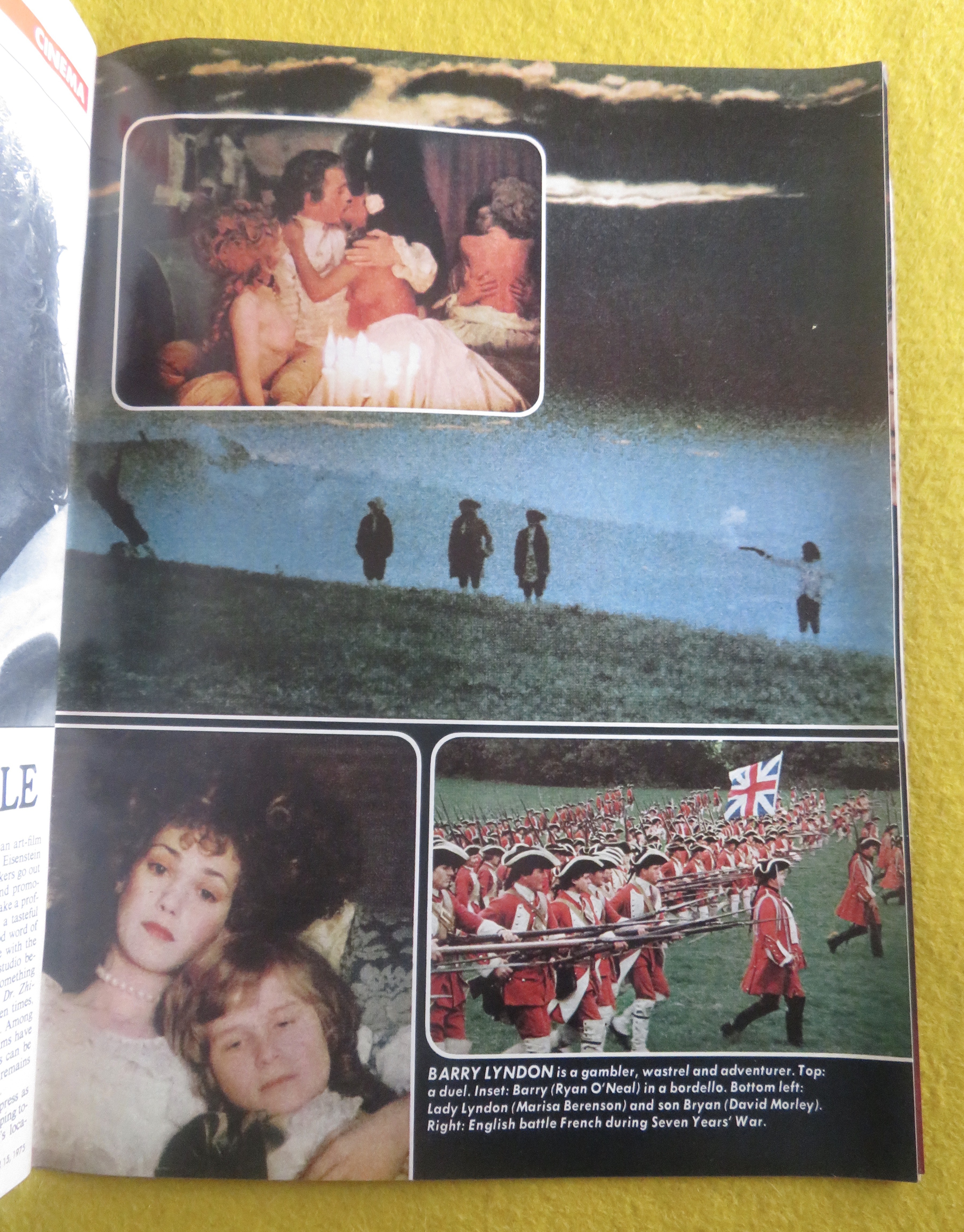 Time Magazine December 15, 1975 Kubrick's Gamble
