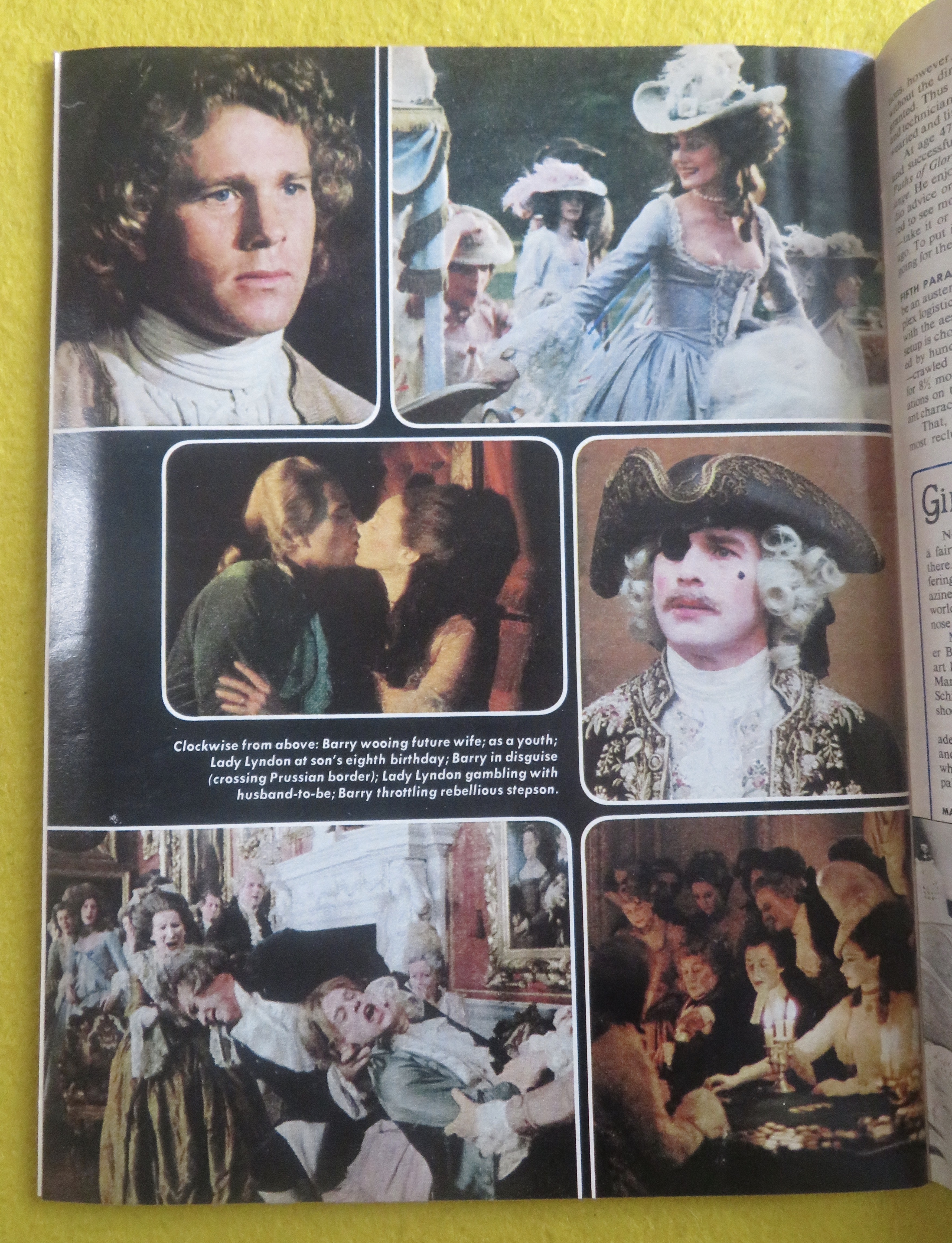 Time Magazine December 15, 1975 Kubrick's Gamble