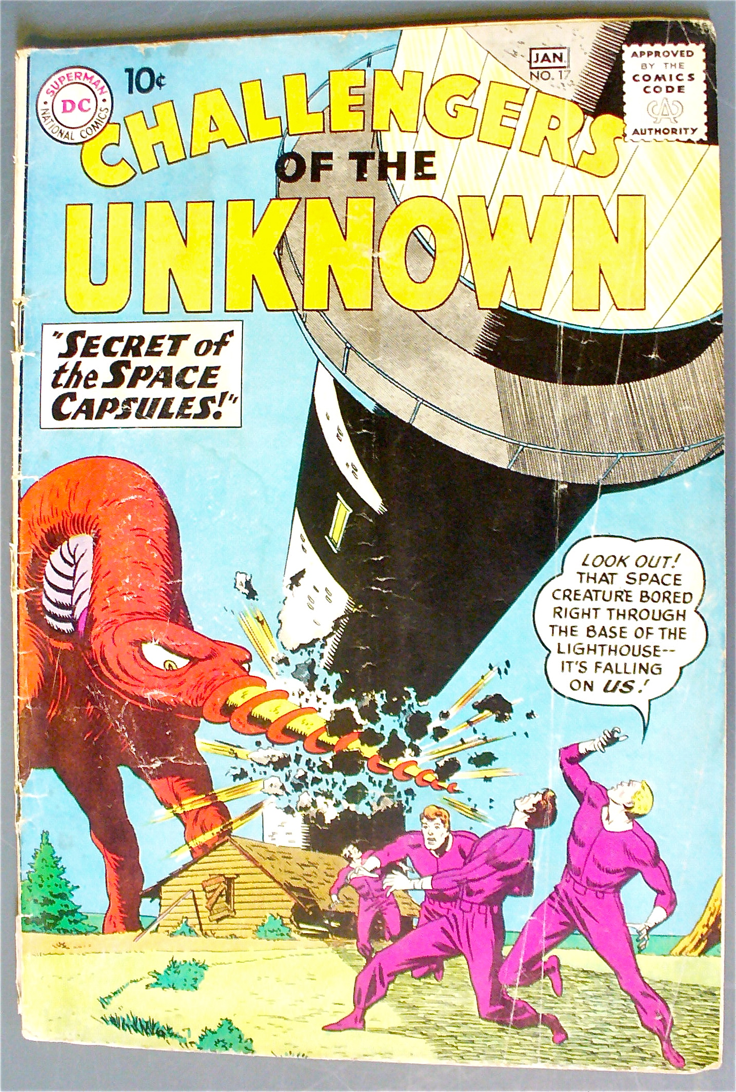Challengers Of The Unknown #17 Dec 1960 - Jan 1961