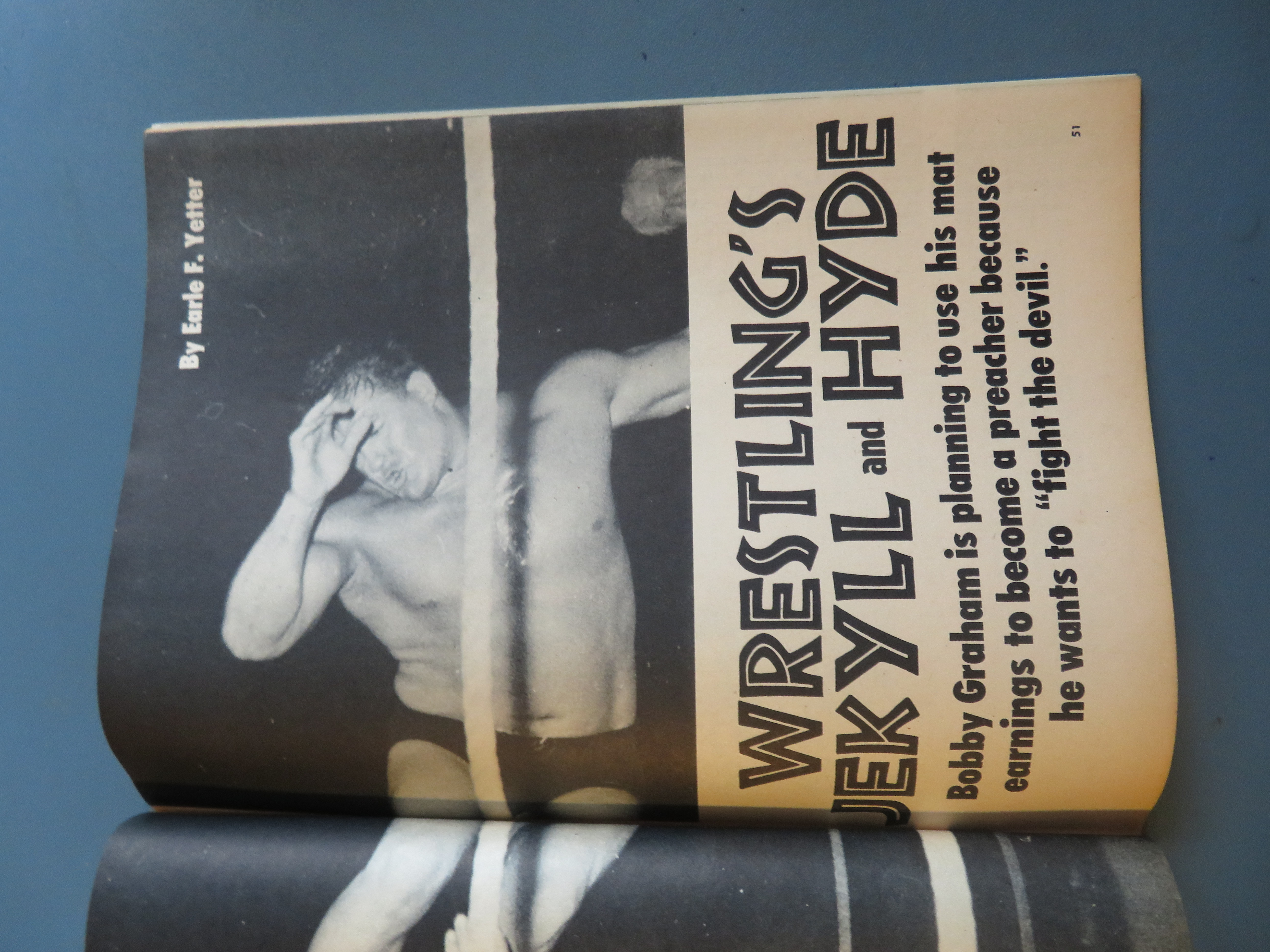 Boxing & Wrestling Magazine April 1963 Emile Griffith