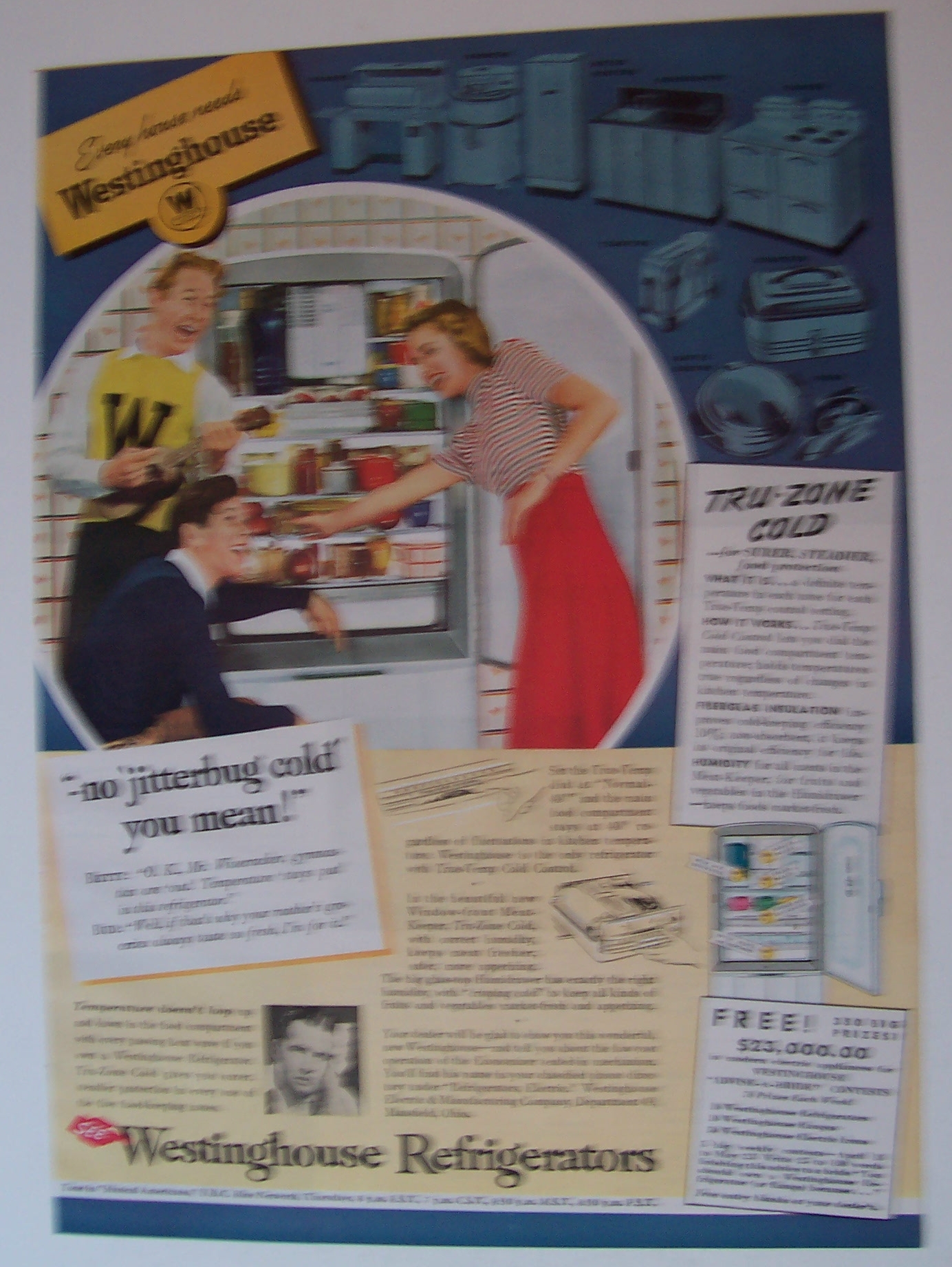 1940  Westinghouse  Refrigerator