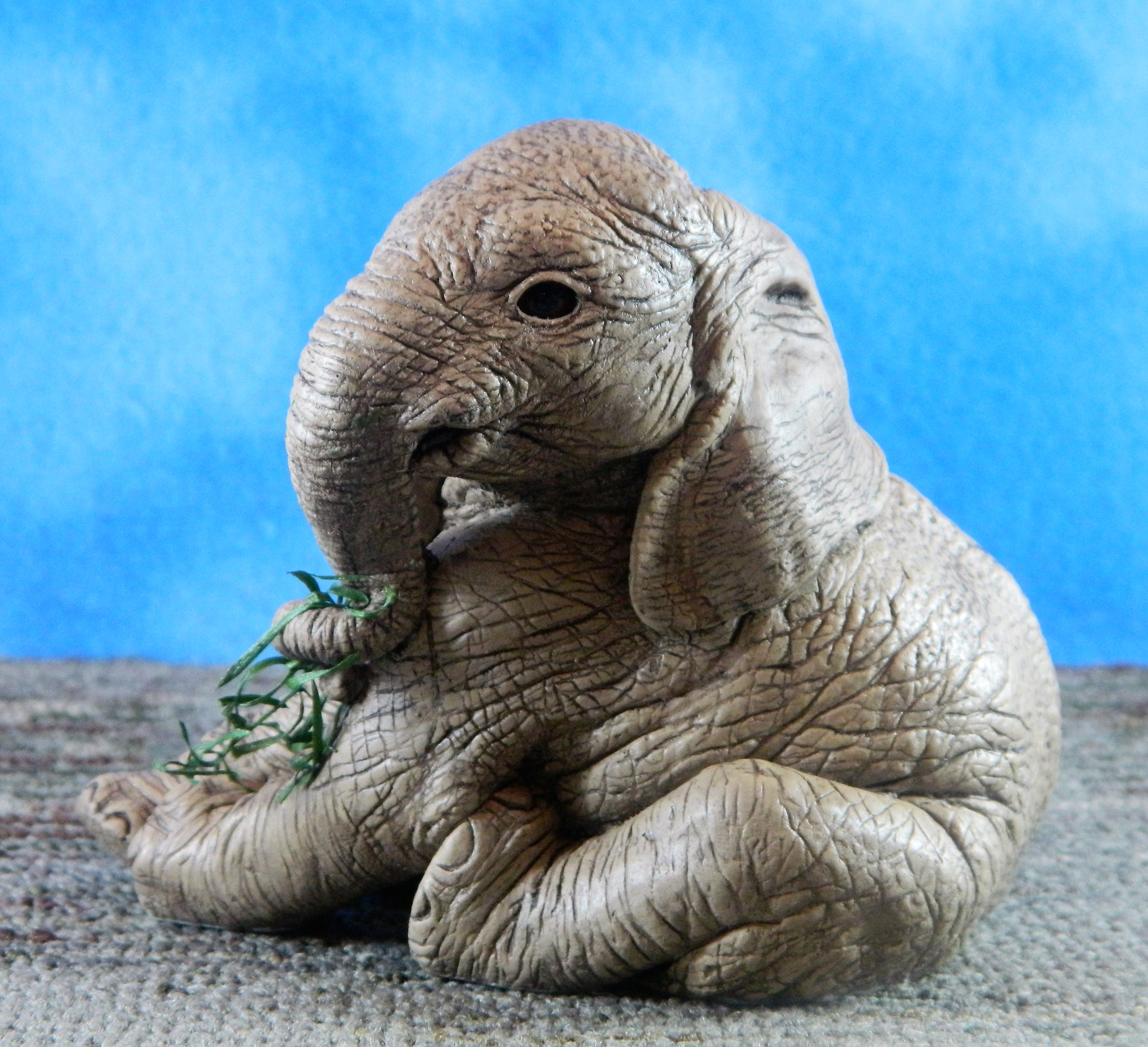 The Herd By Martha Carey Sitting Elephant Baby Snatch