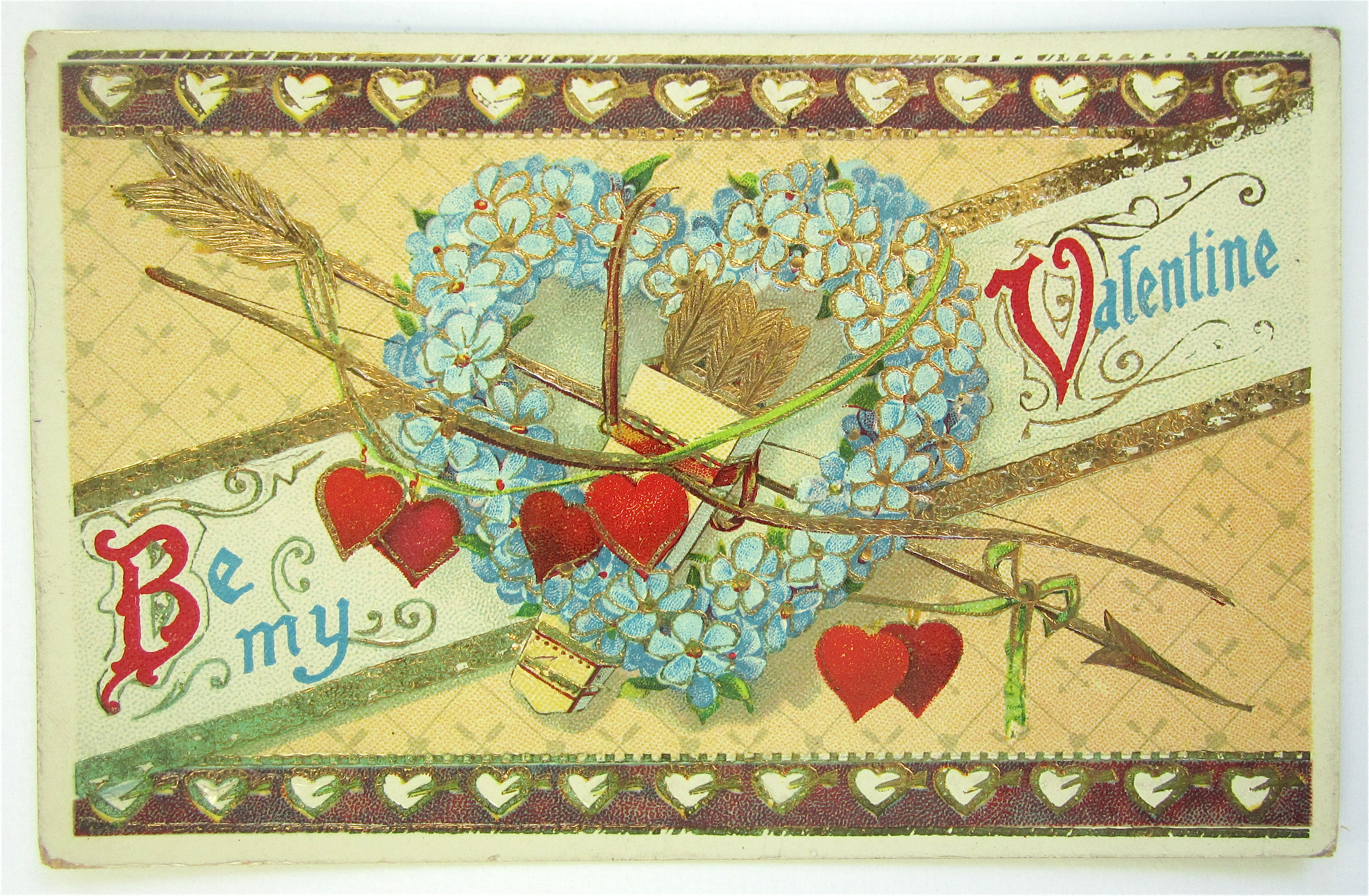 Be My Valentine Postcard