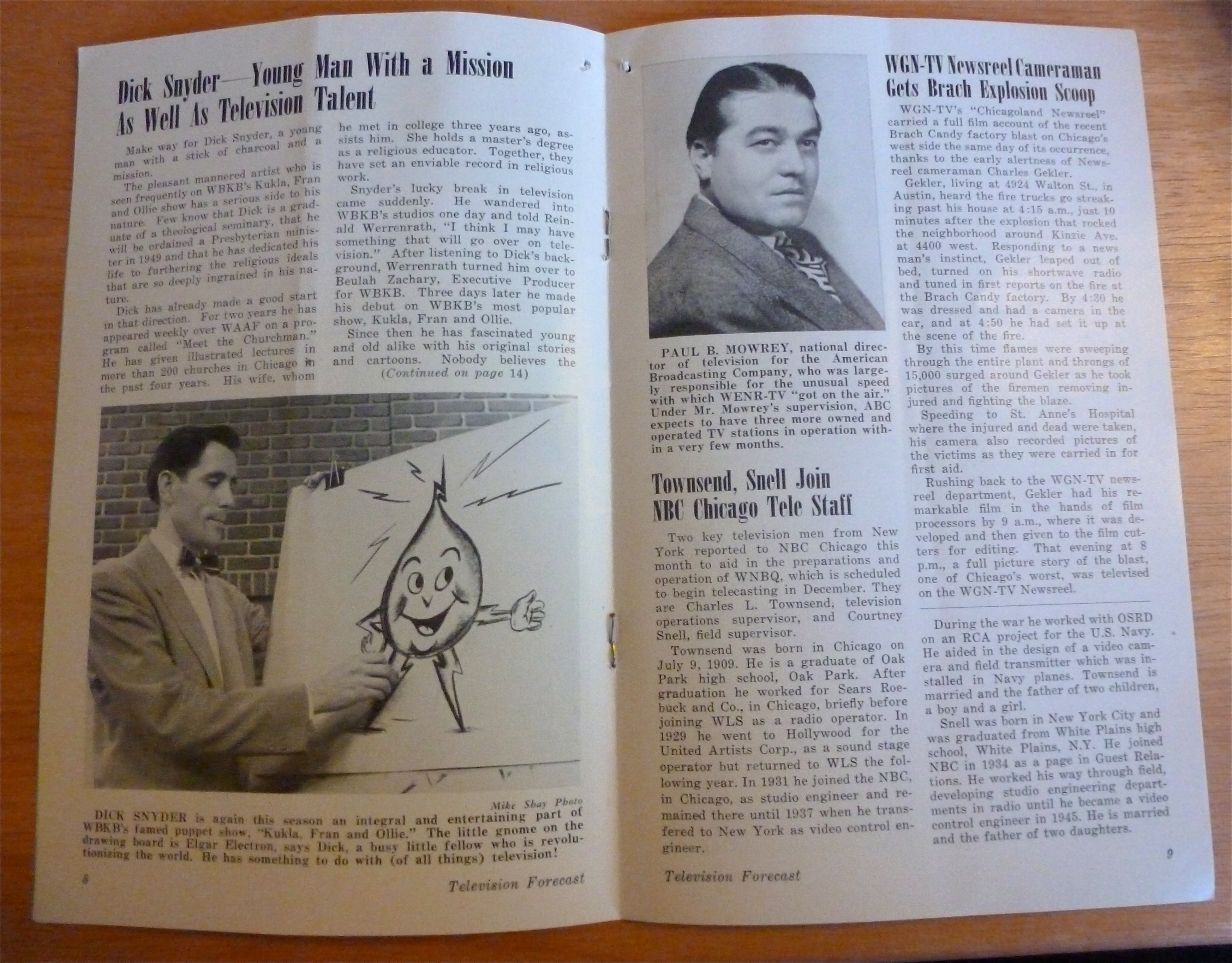 1948 Chicago Television Forecast Vol.1-#21 Mac