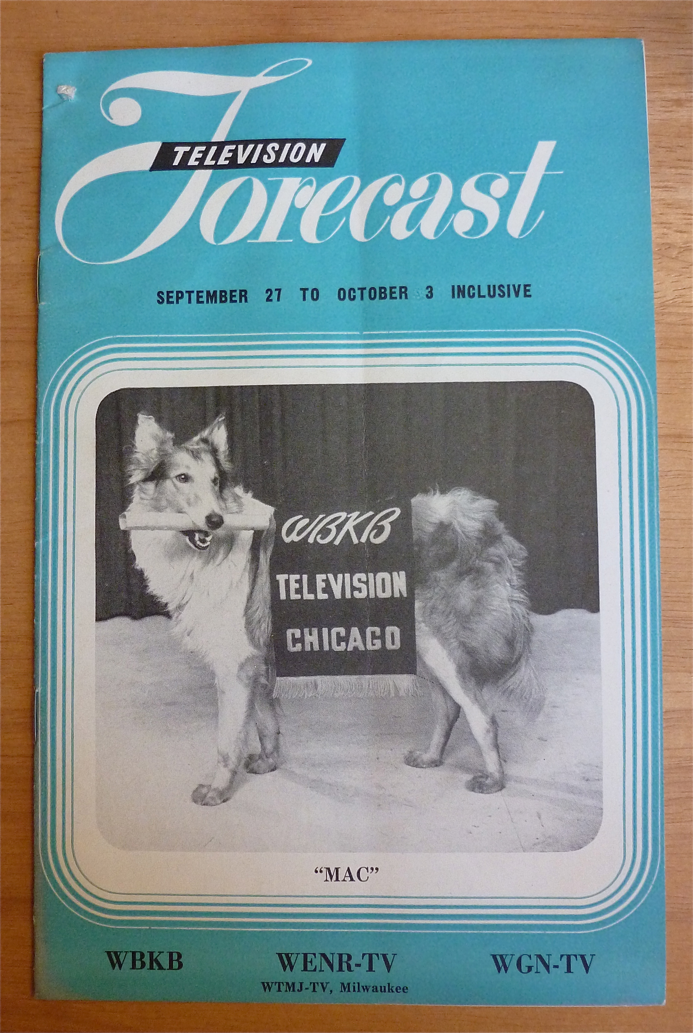 1948 Chicago Television Forecast Vol.1-#21 Mac