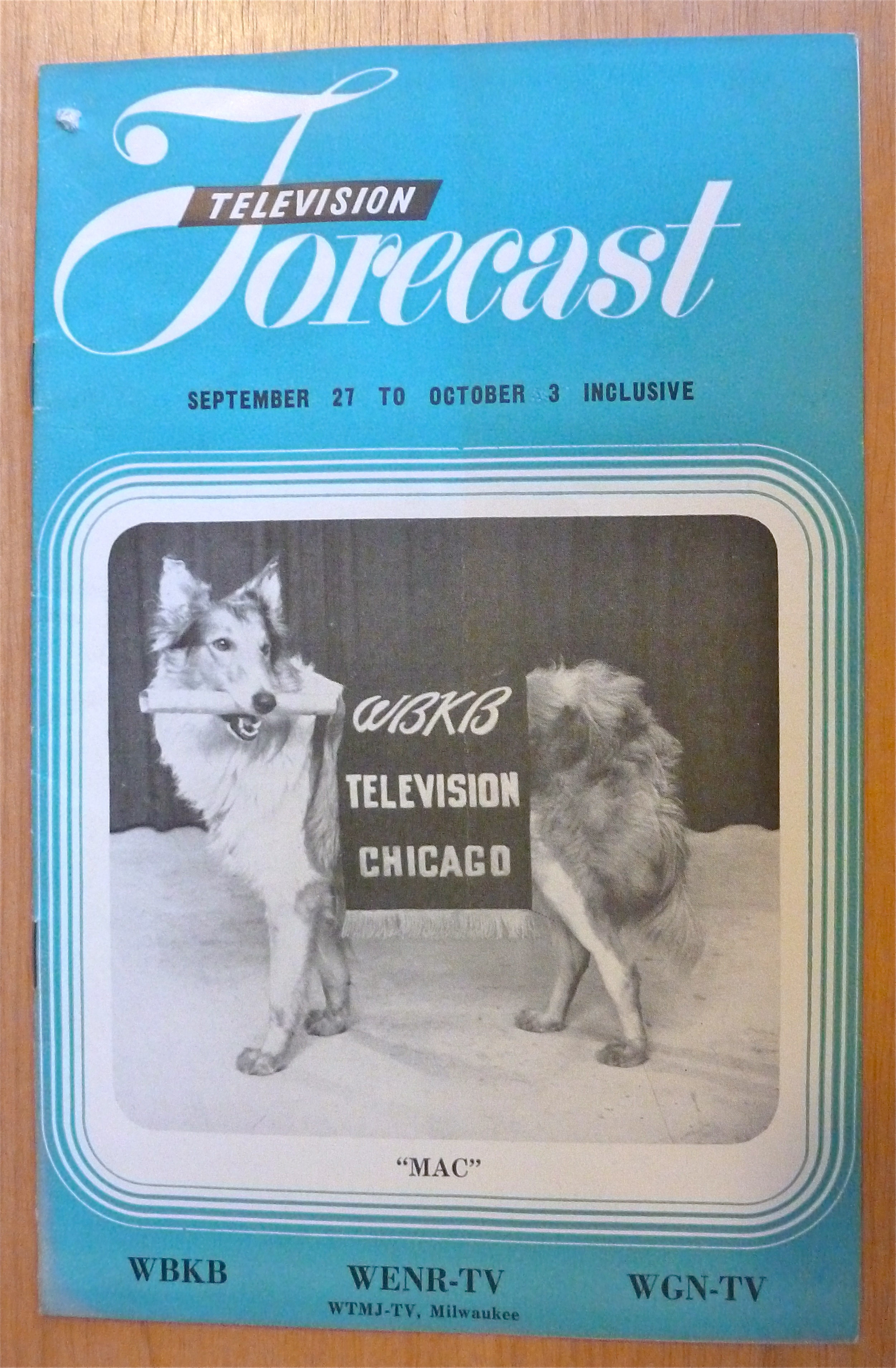 1948 Chicago Television Forecast Vol.1-#21 Mac