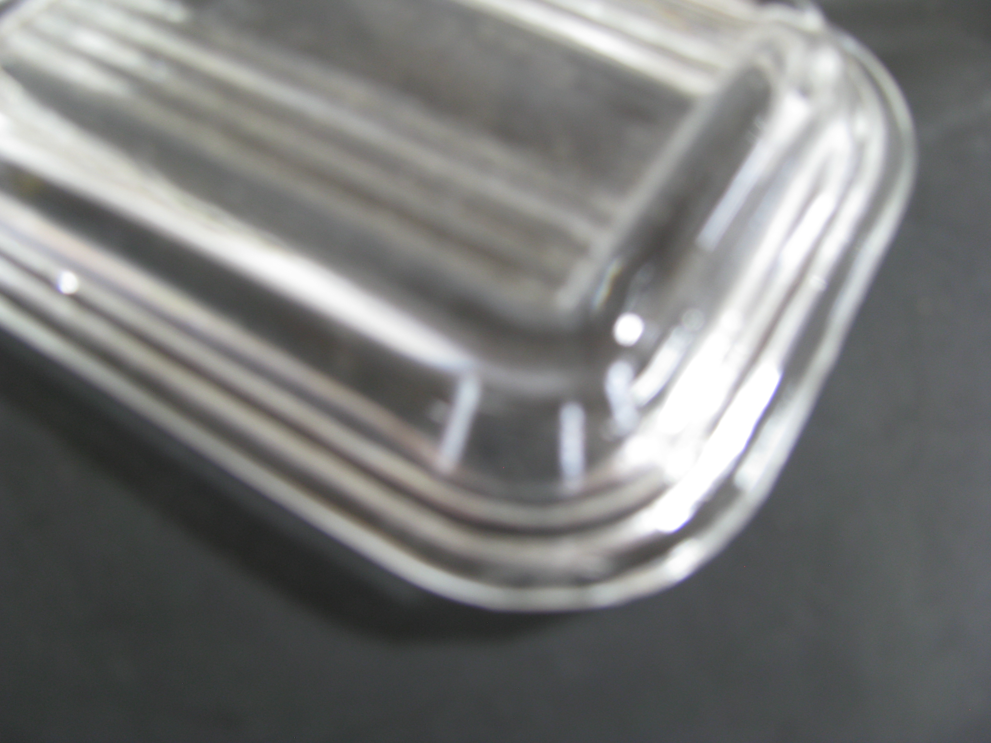 Vintage Pyrex Clear Glass Refrigerator 8-Piece Set