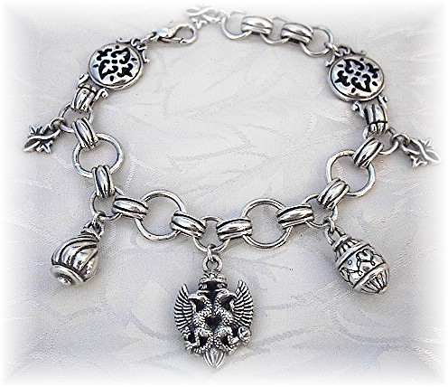 Silver Brighton Charm Bracelet USA