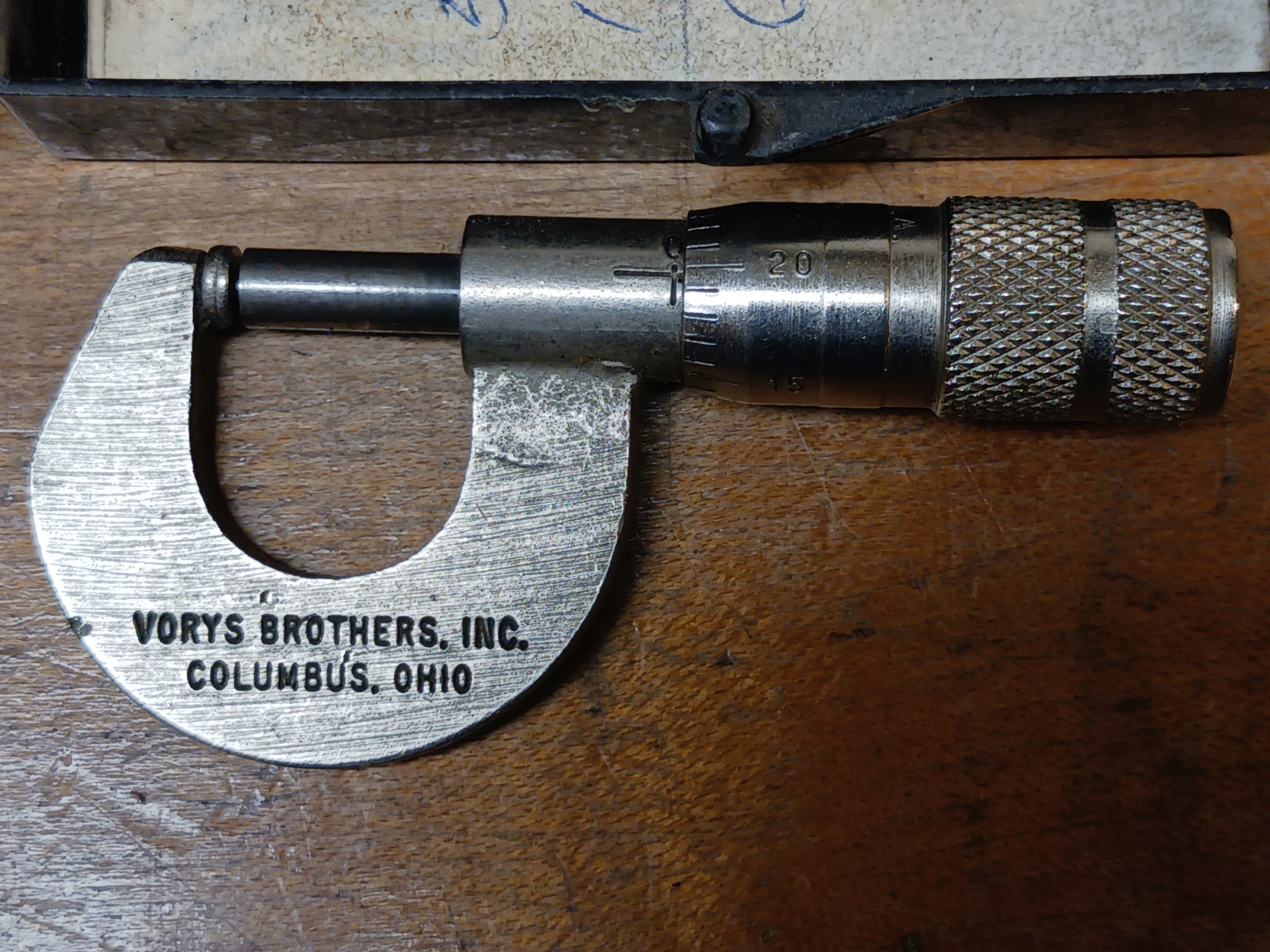 Vorys Brothers 0-.5 Advertising Micrometer Pair