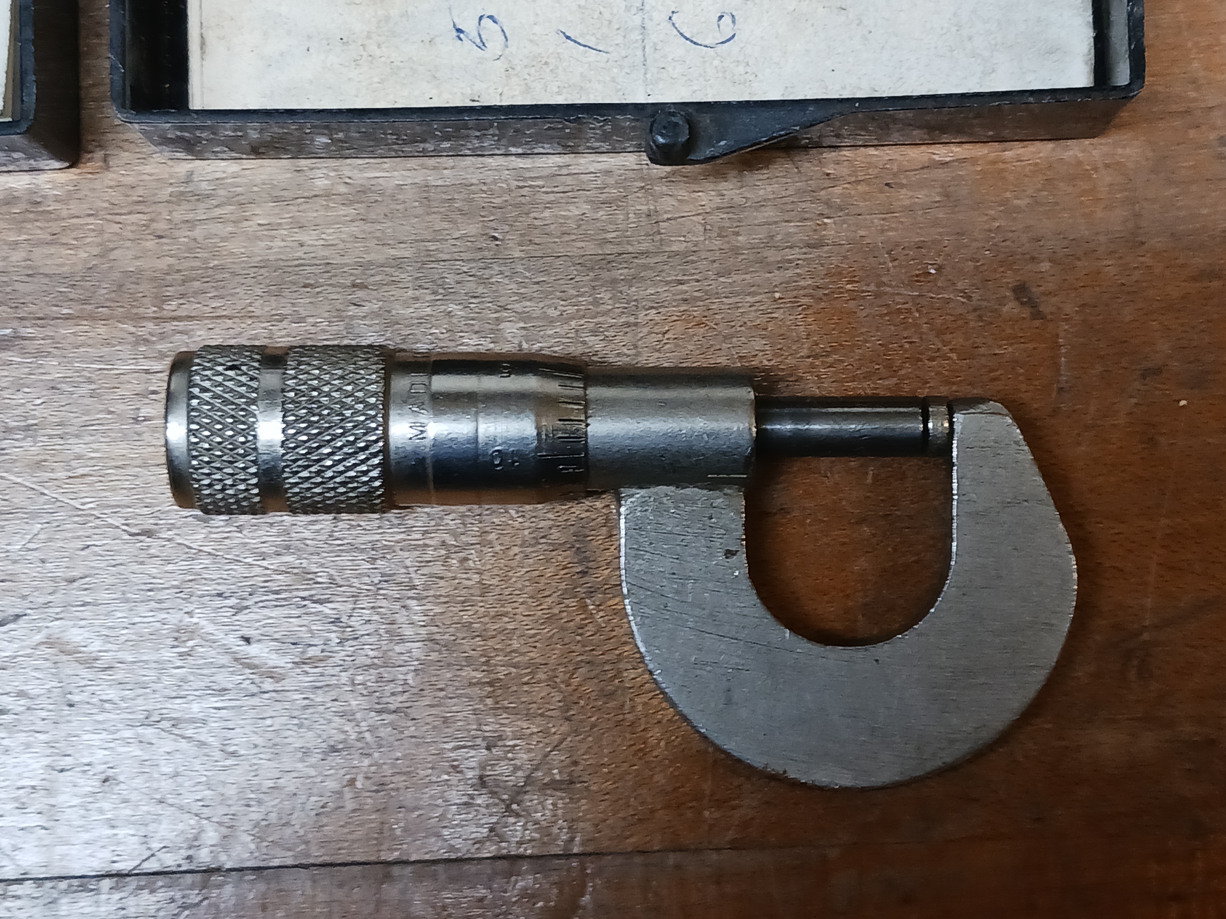 Vorys Brothers 0-.5 Advertising Micrometer Pair
