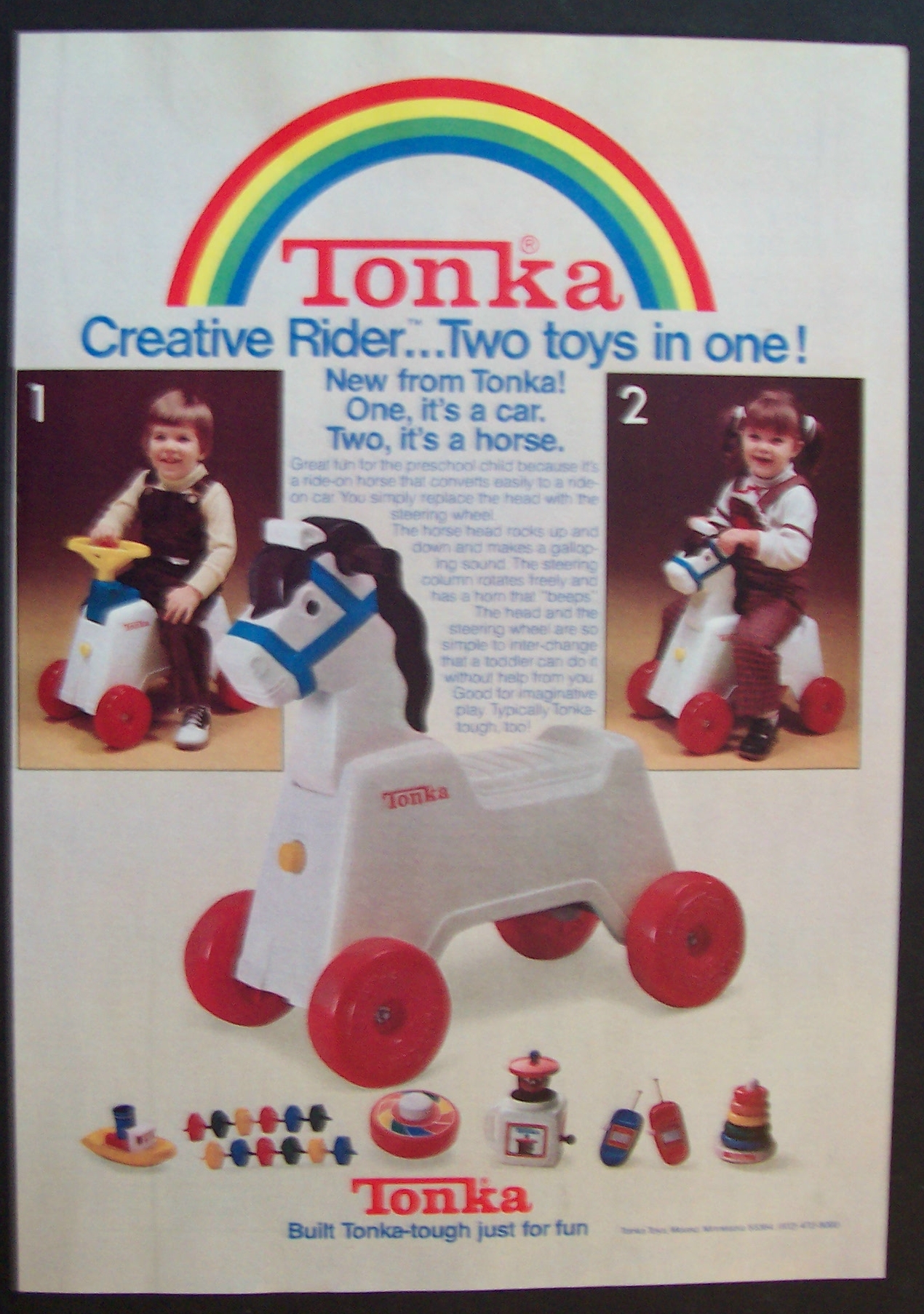 1981 Tonka Creative Rider