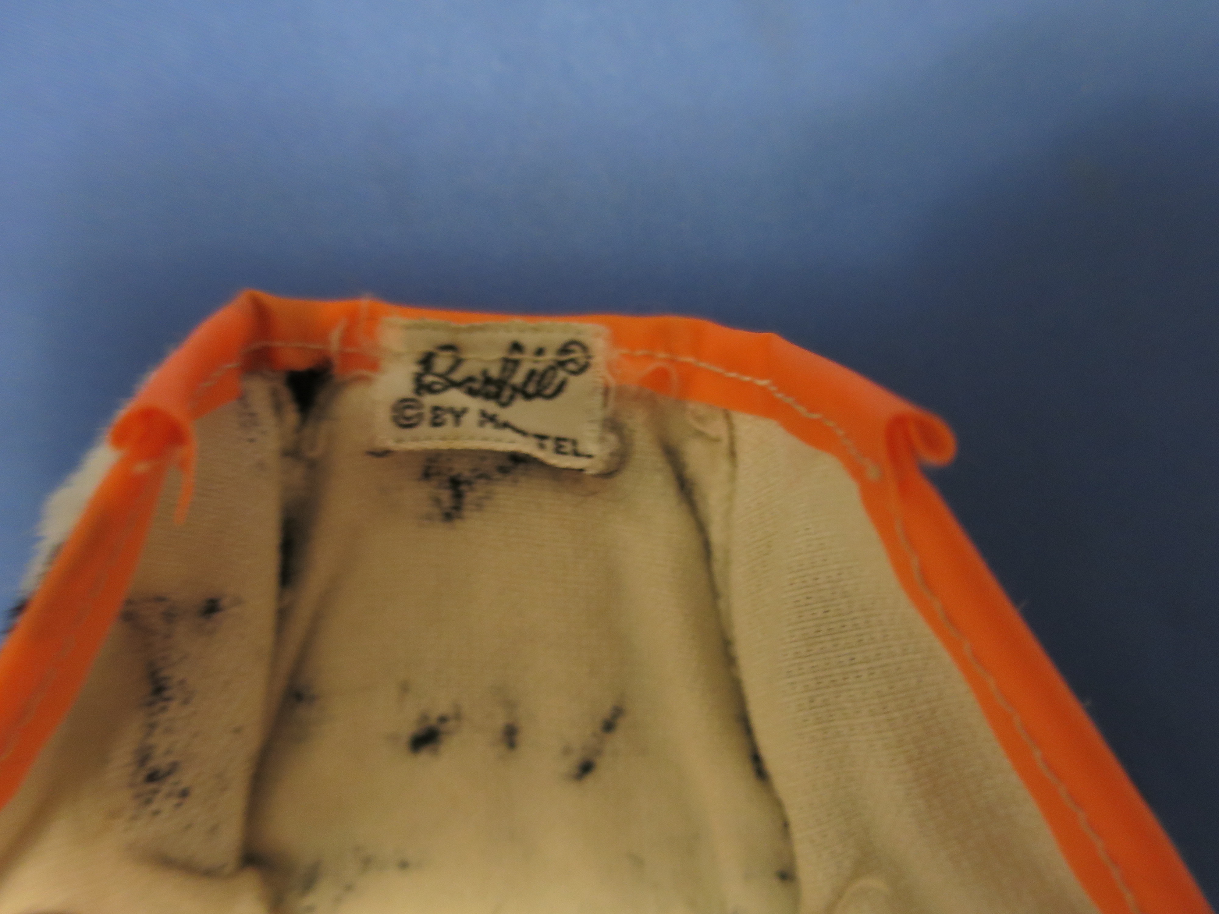 Barbie Faux Fur Coat tagged Mattel 1960s