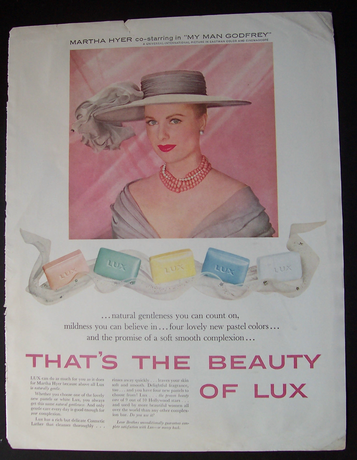 1958 Lux Soap with Martha Hyer