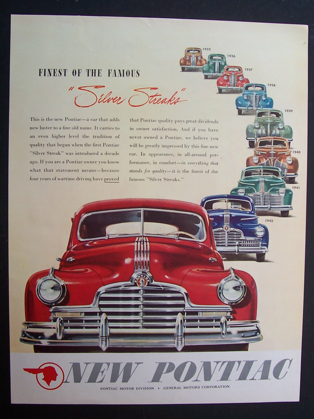 1945  Pontiac  Silver  Streaks