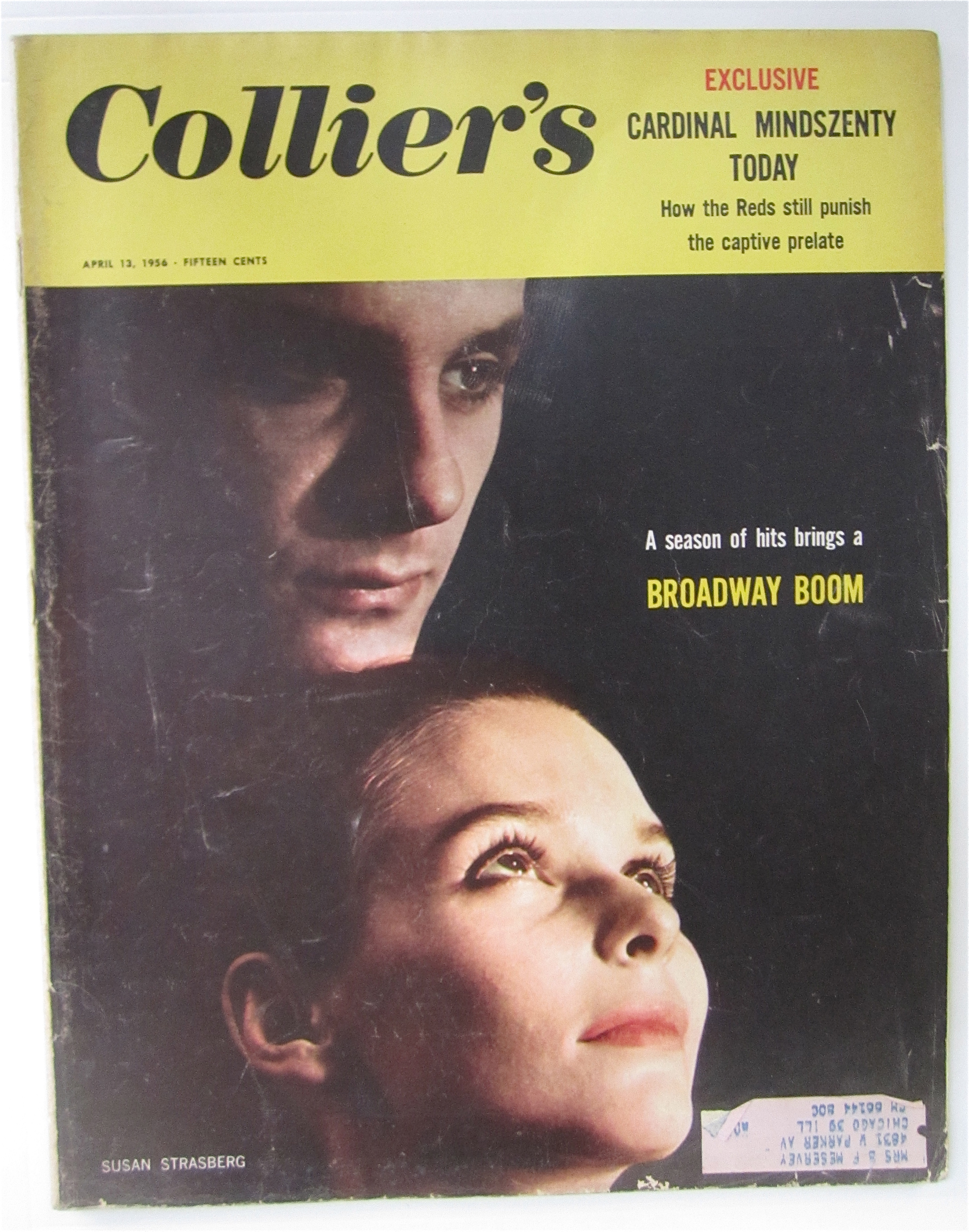 Collier's Magazine April 13, 1956 Susan Strasberg