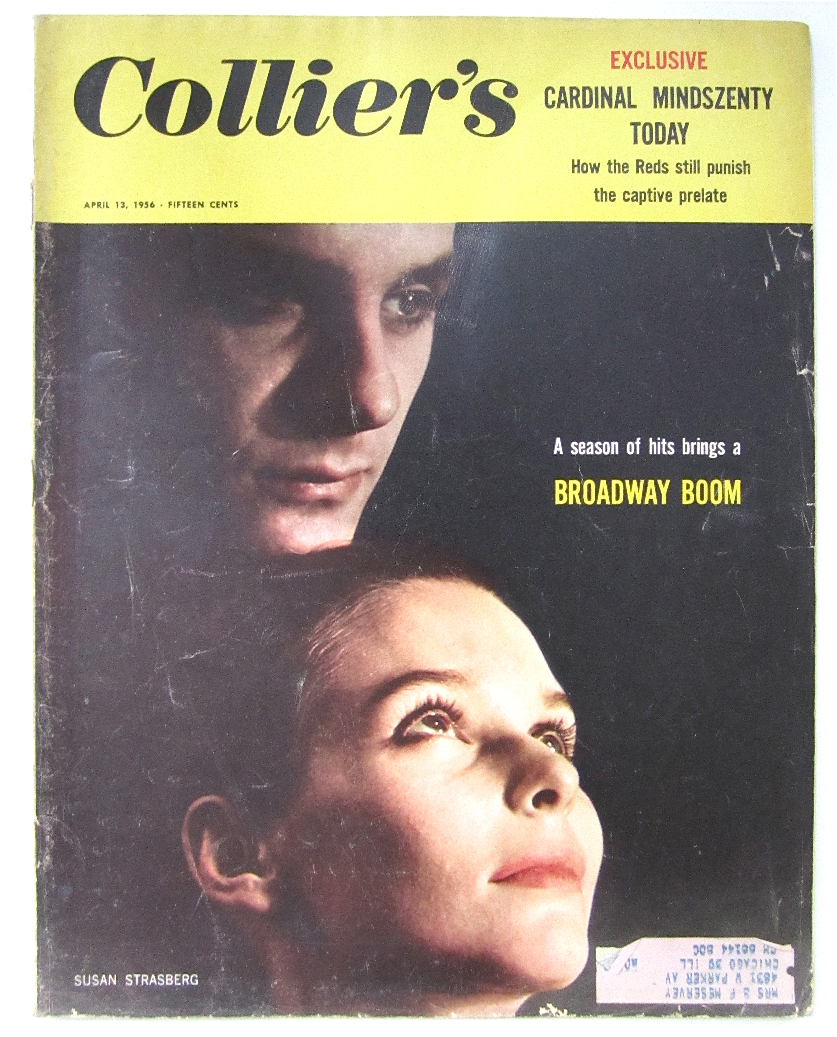 Collier's Magazine April 13, 1956 Susan Strasberg
