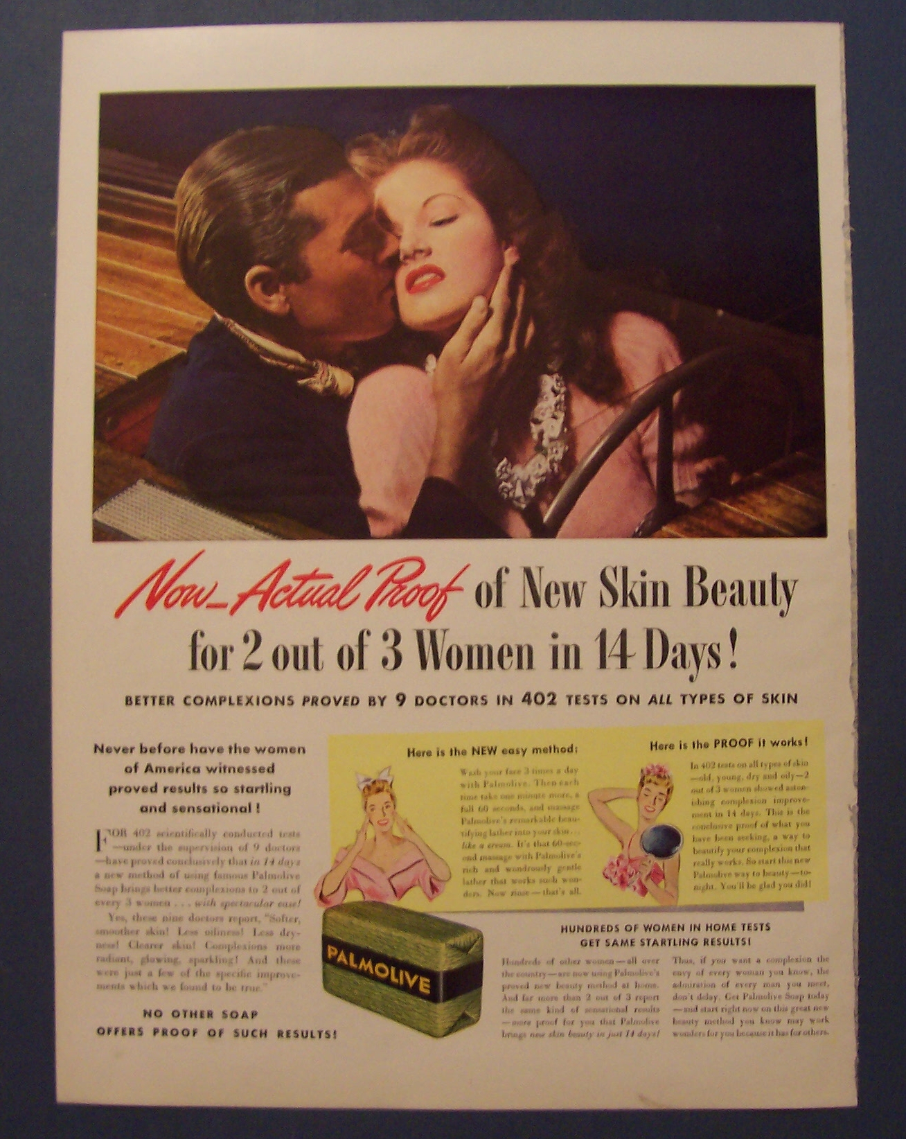 1943  Palmolive  Soap