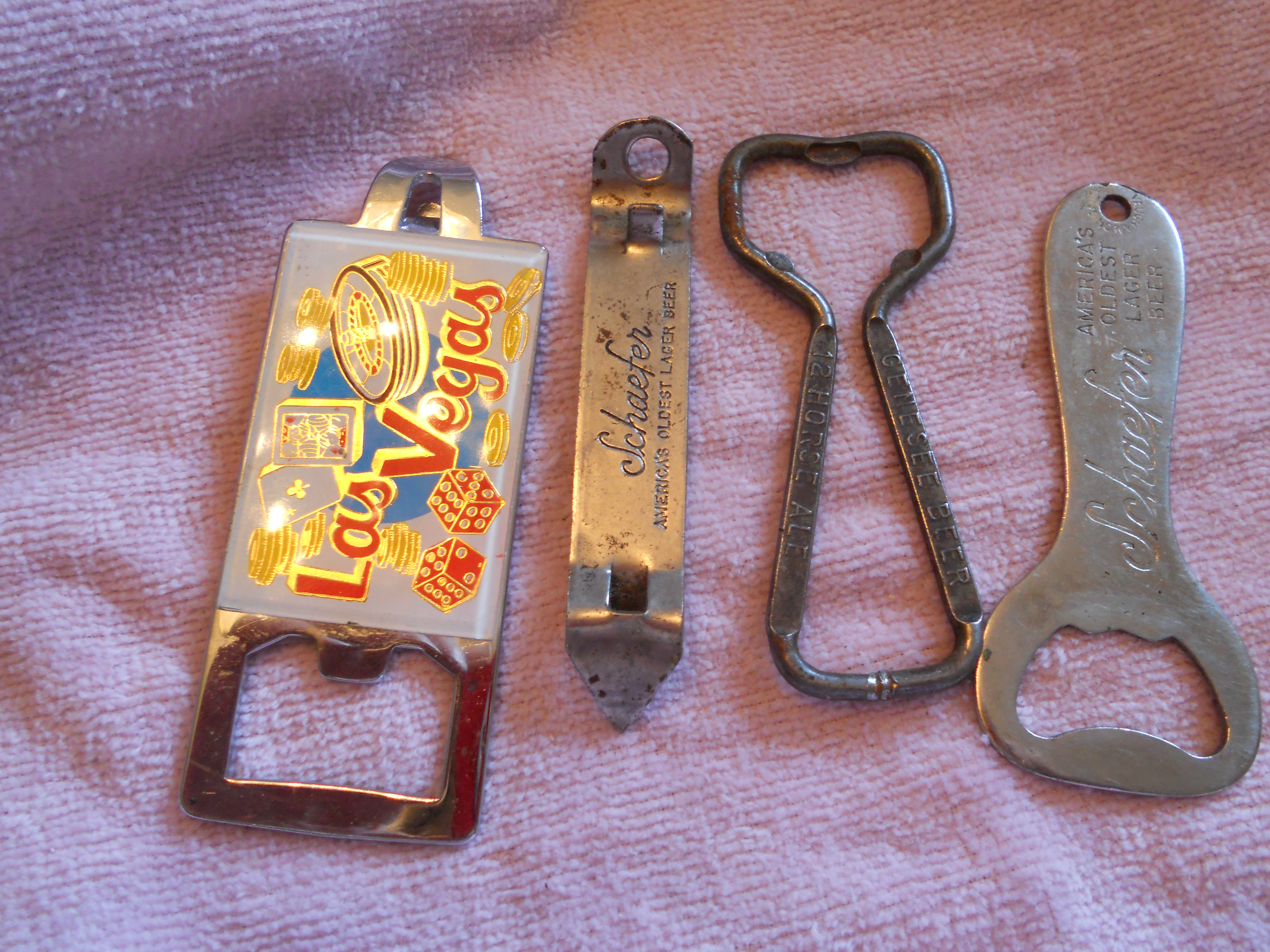 Advertising Bottle Openers Set of 4