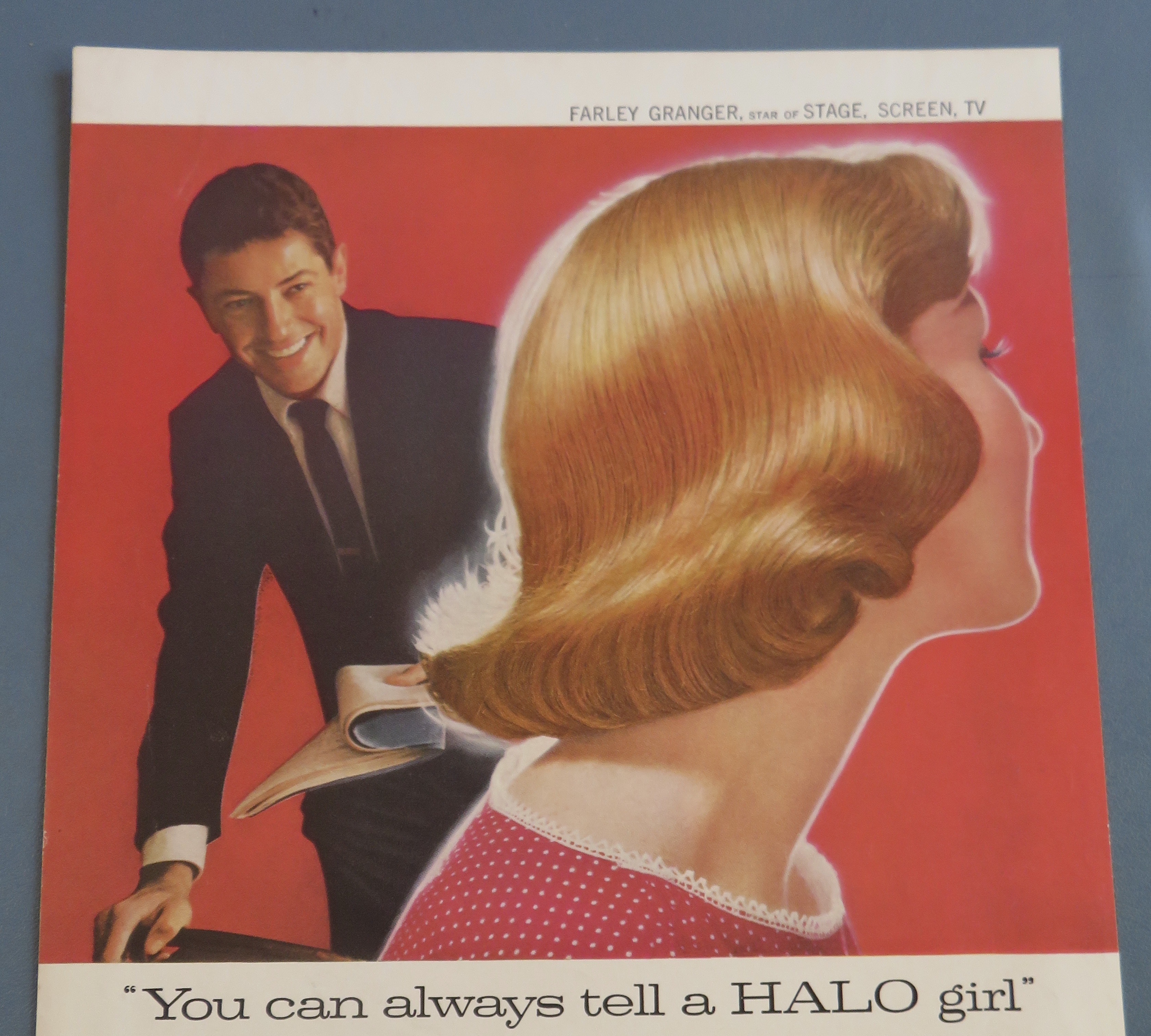 1958 Halo Shampoo with Farley Granger & Lovely Woman