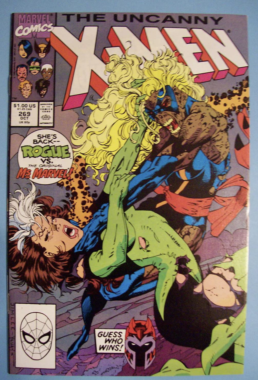 X - Men Comics - October 1990 - The Uncanny X-Men