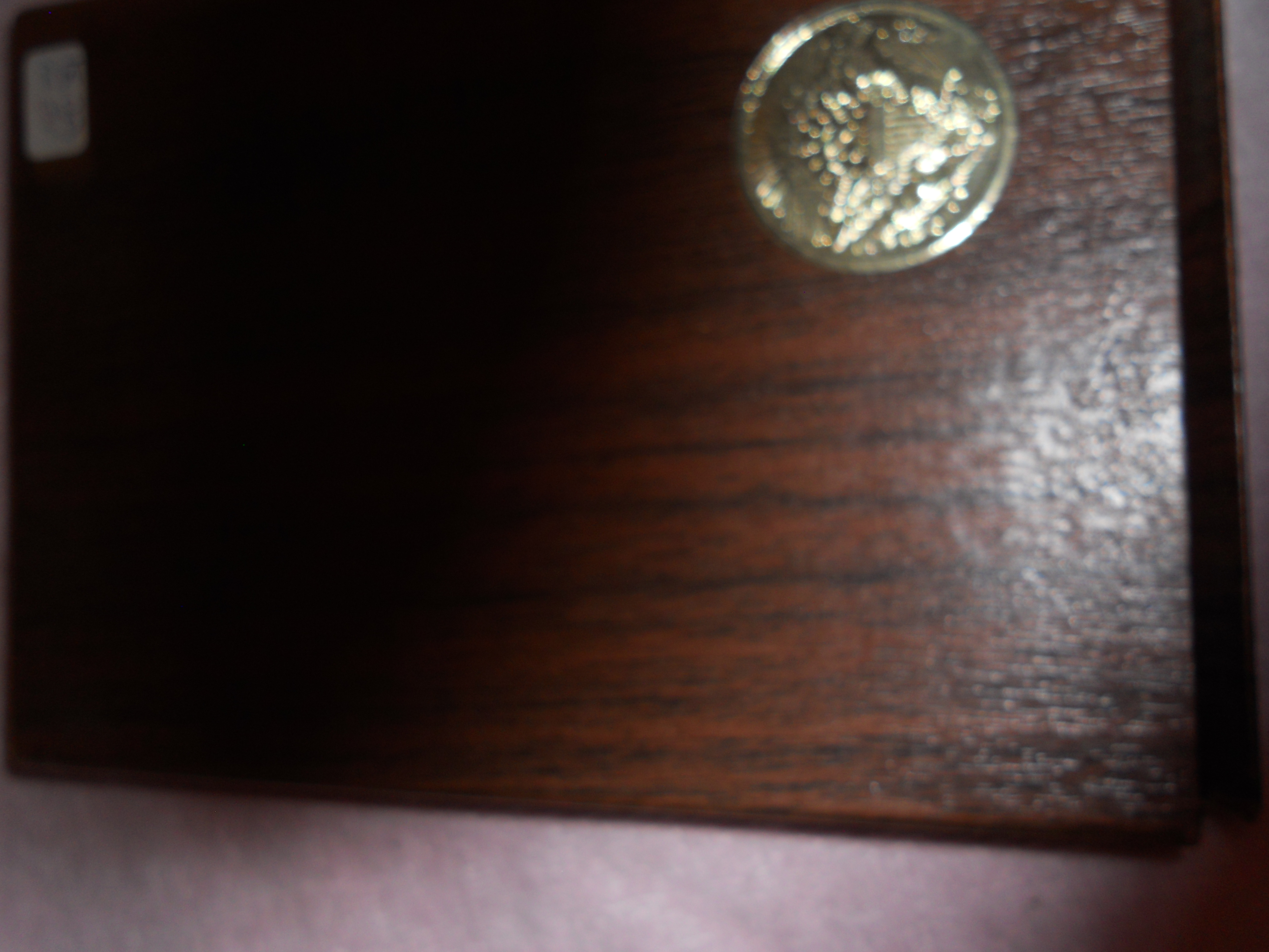 Eisenhower Proof Dollar in Case With Box
