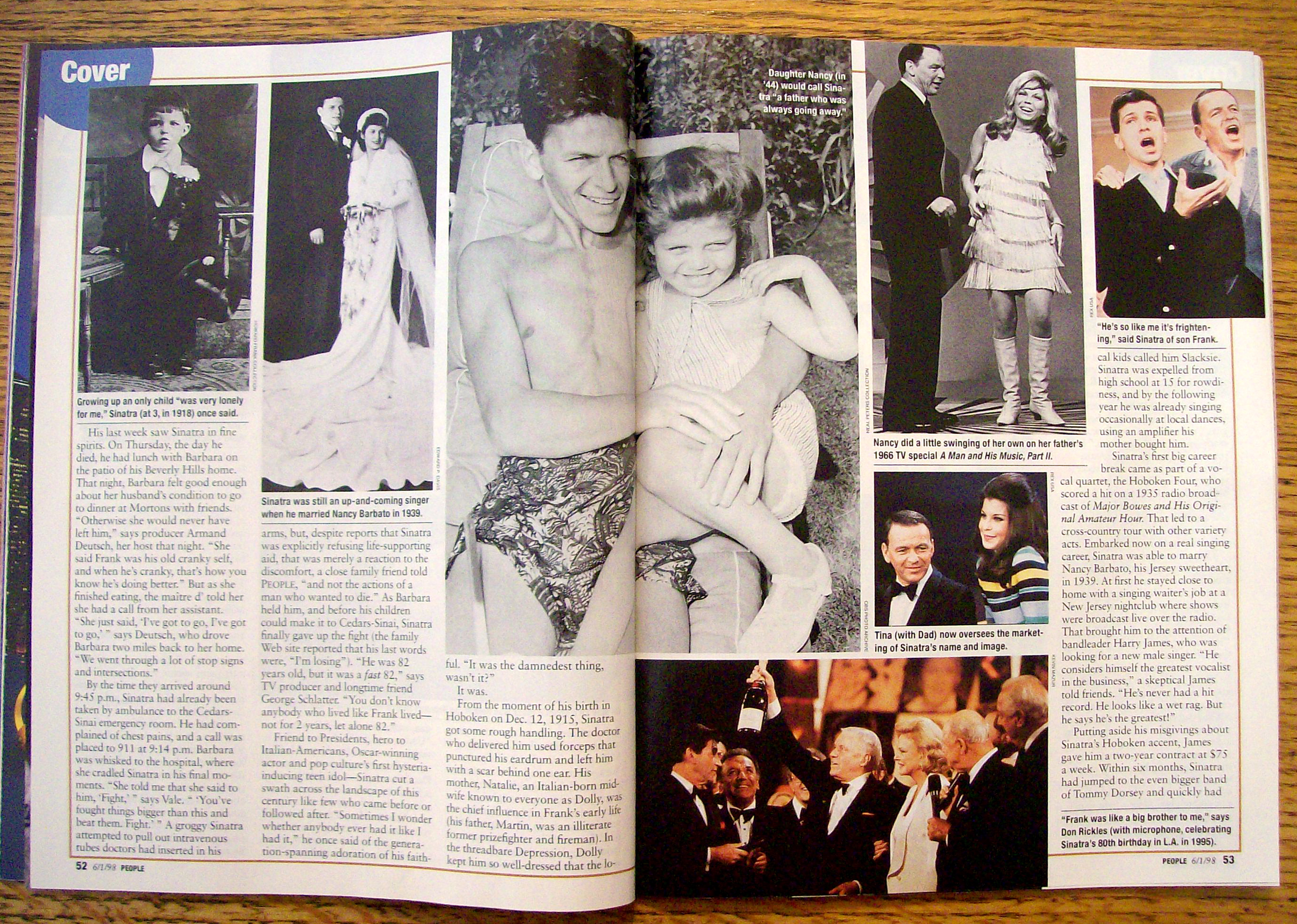 People Magazine - June 1, 1988 - Frank Sinatra