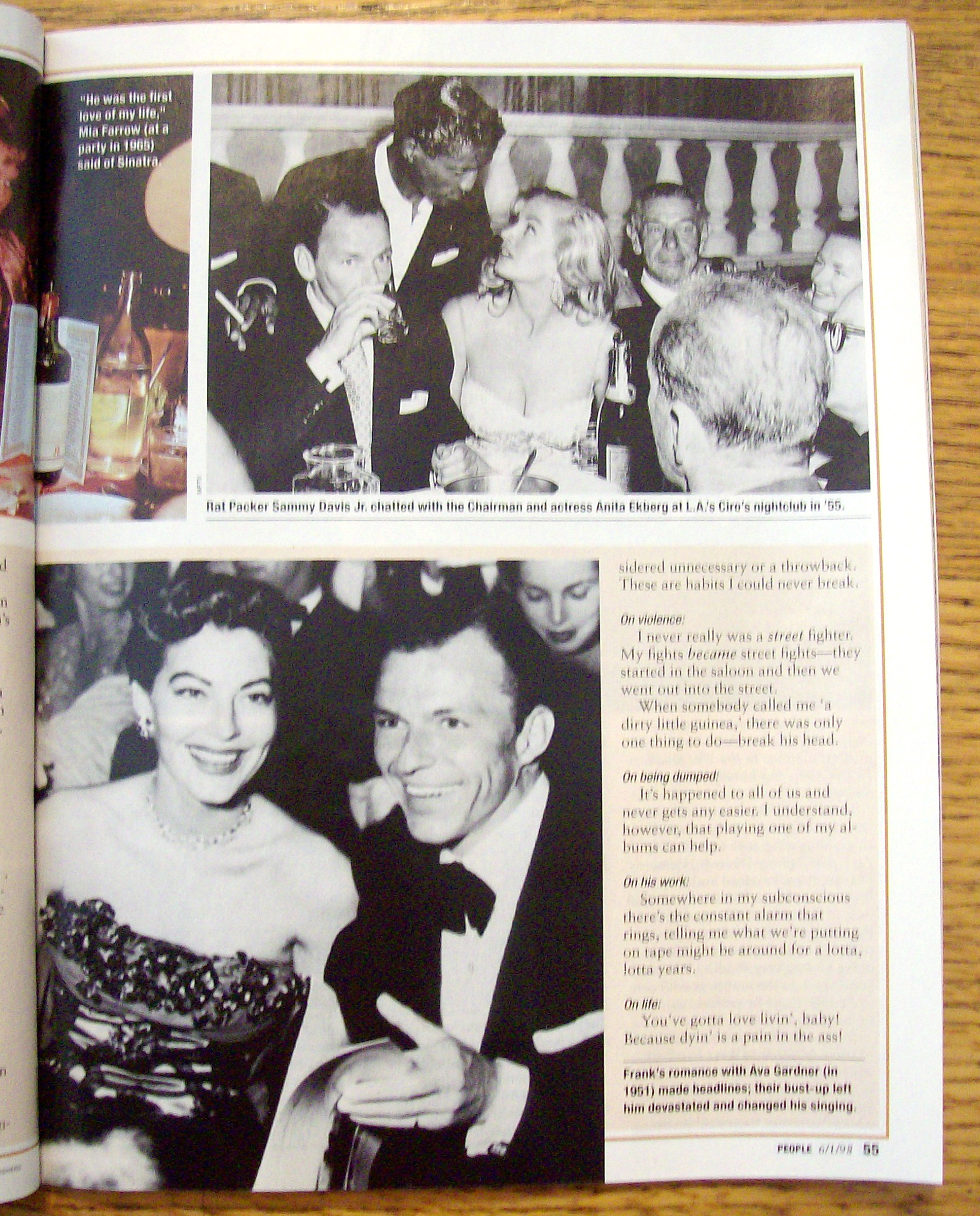People Magazine - June 1, 1988 - Frank Sinatra