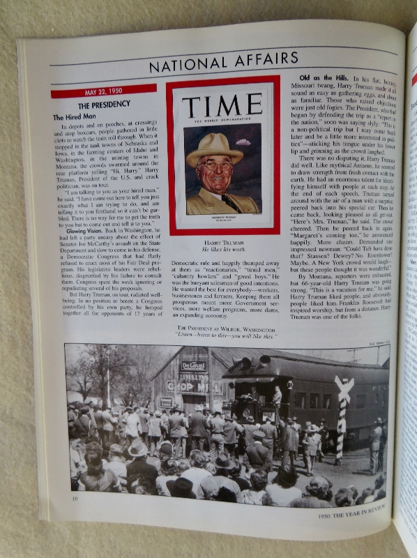 Time Magazine 1999 1950: The Year In Review: American G I
