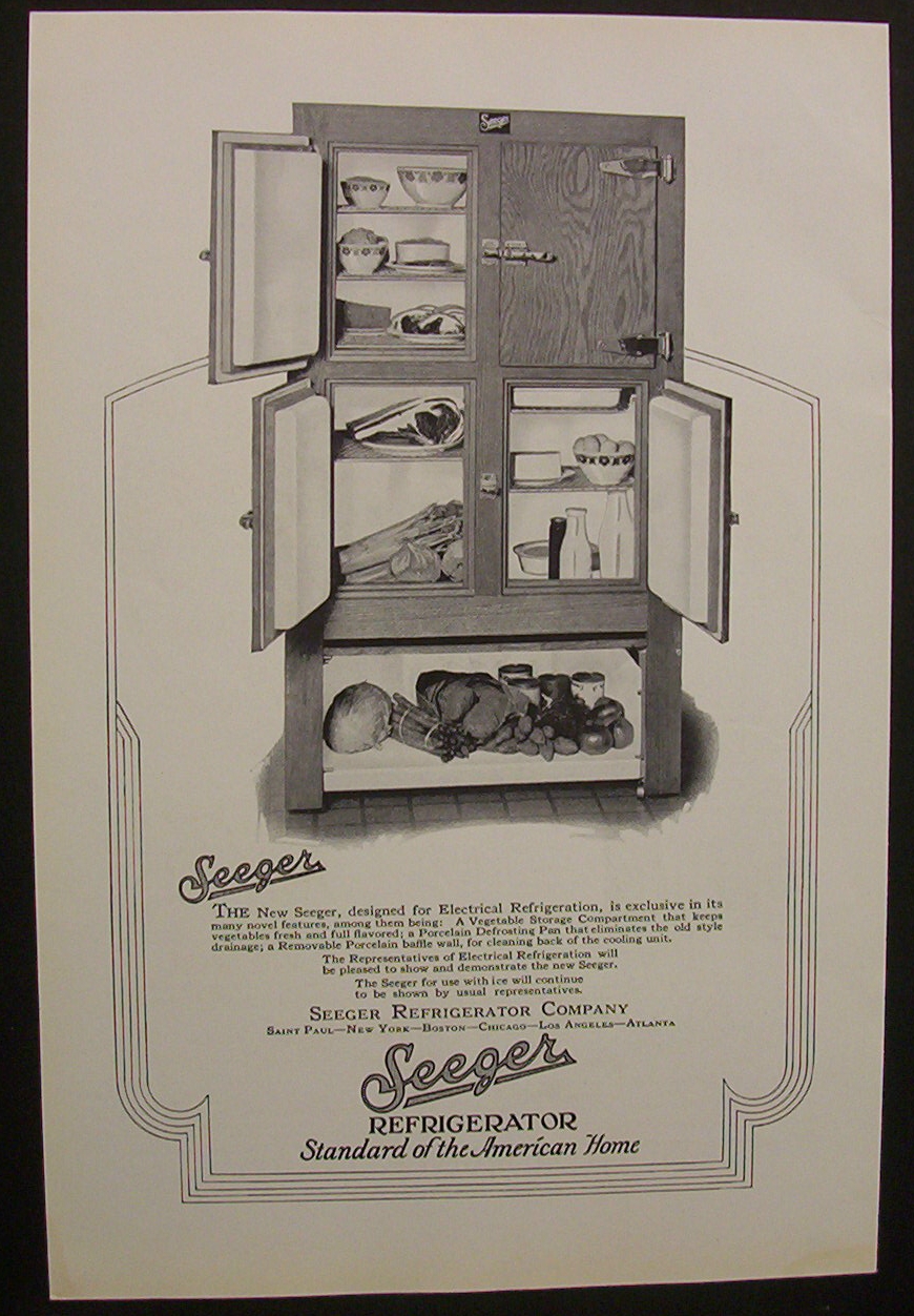 1926 Seeger Refrigerator